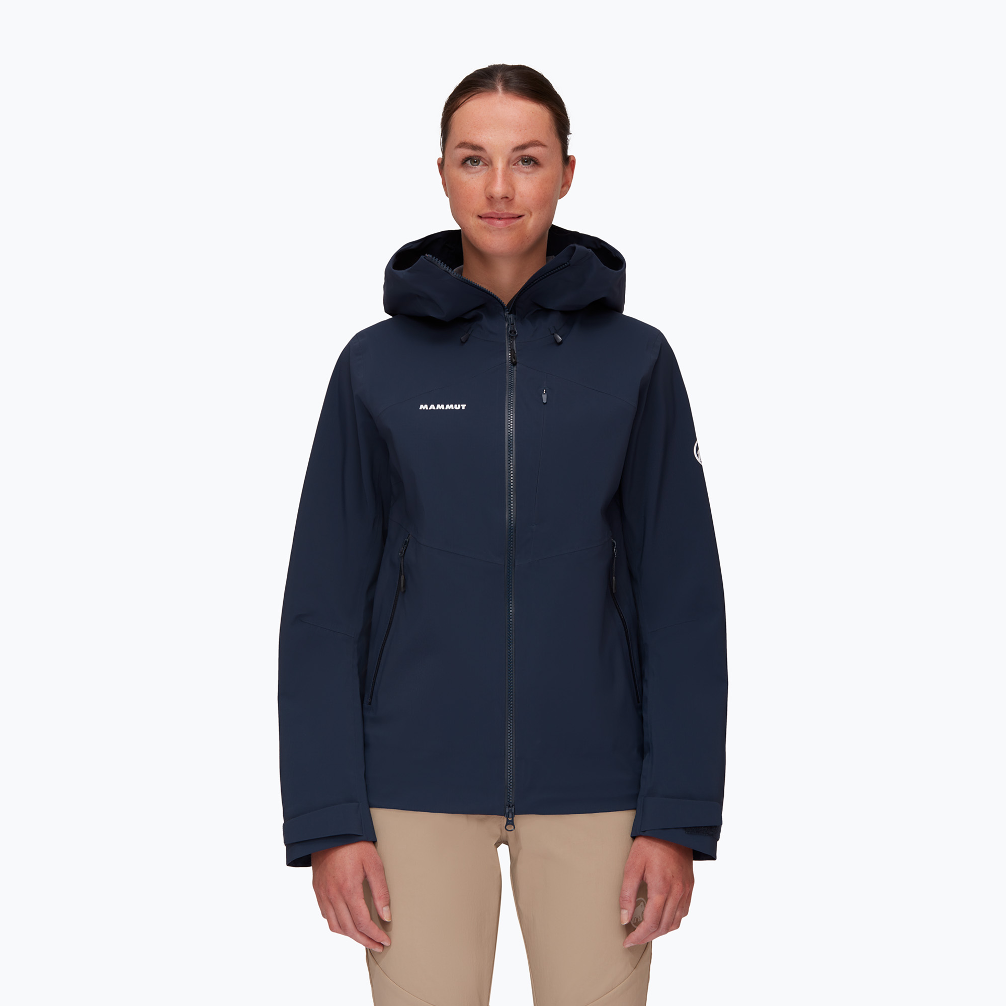 Kurtka przeciwdeszczowa damska Mammut Alto Guide HS Hooded marine 