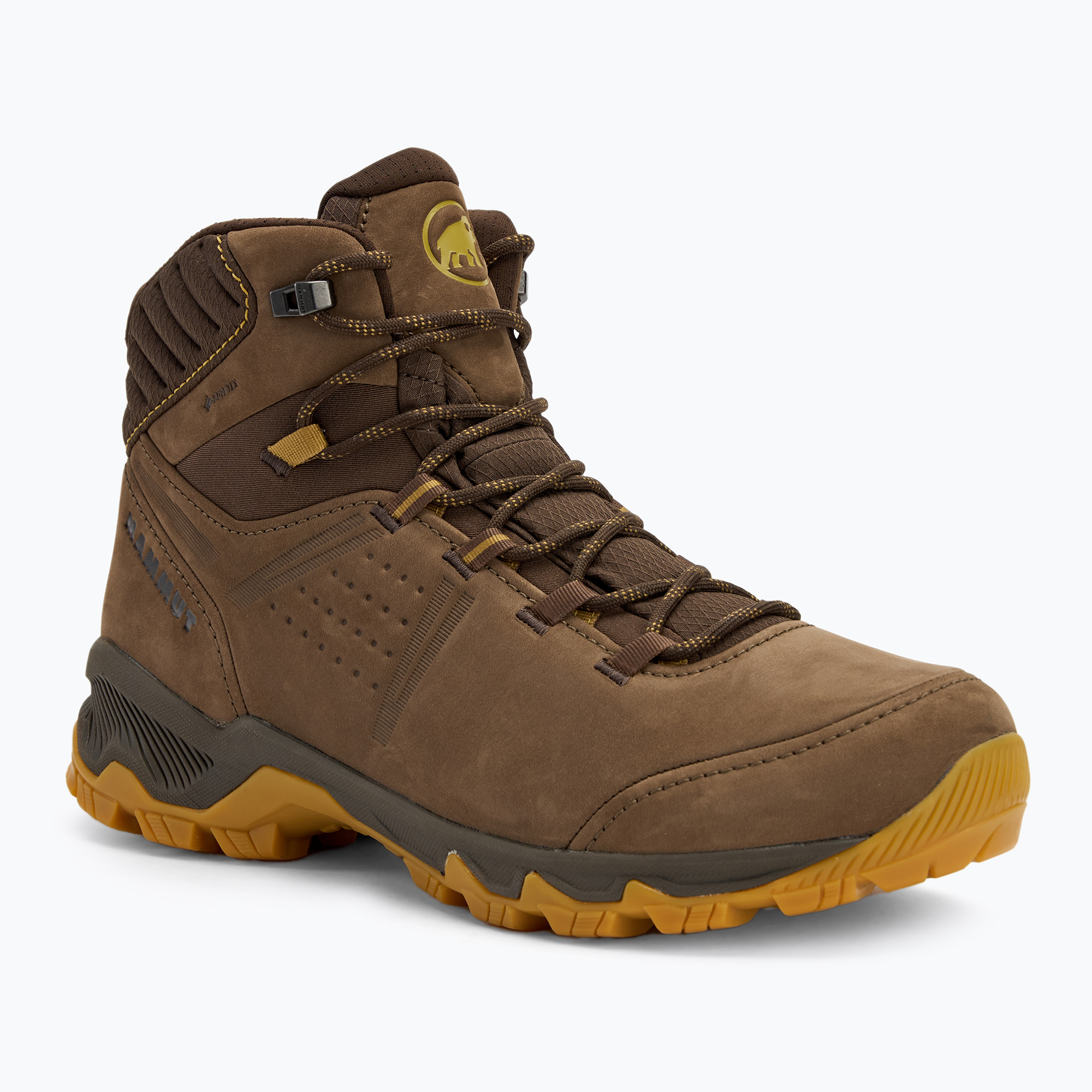 Buty turystyczne męskie Mammut Mercury IV Mid GTX moor/amber green 