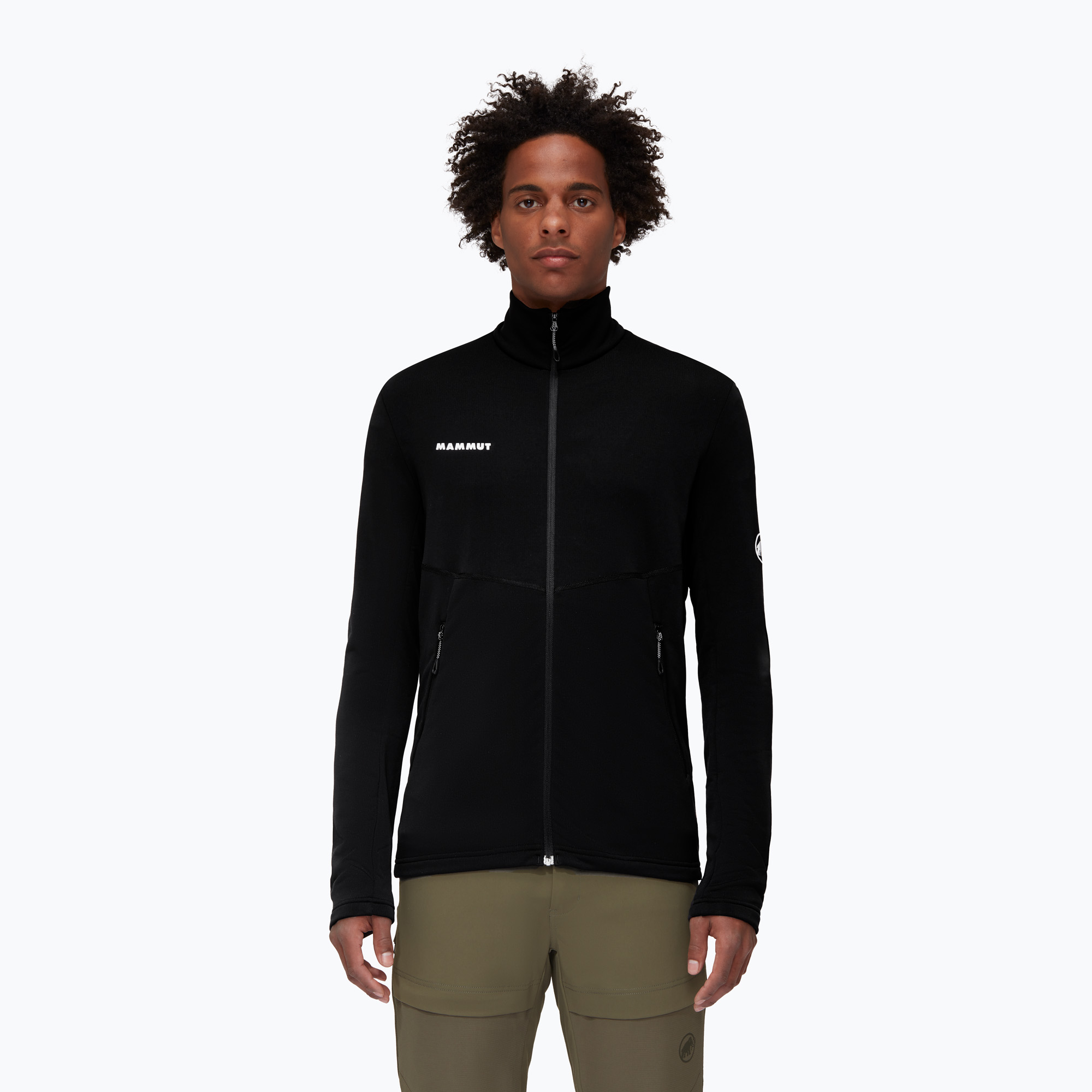 Bluza trekkingowa męska Mammut Aconcagua Light ML black 
