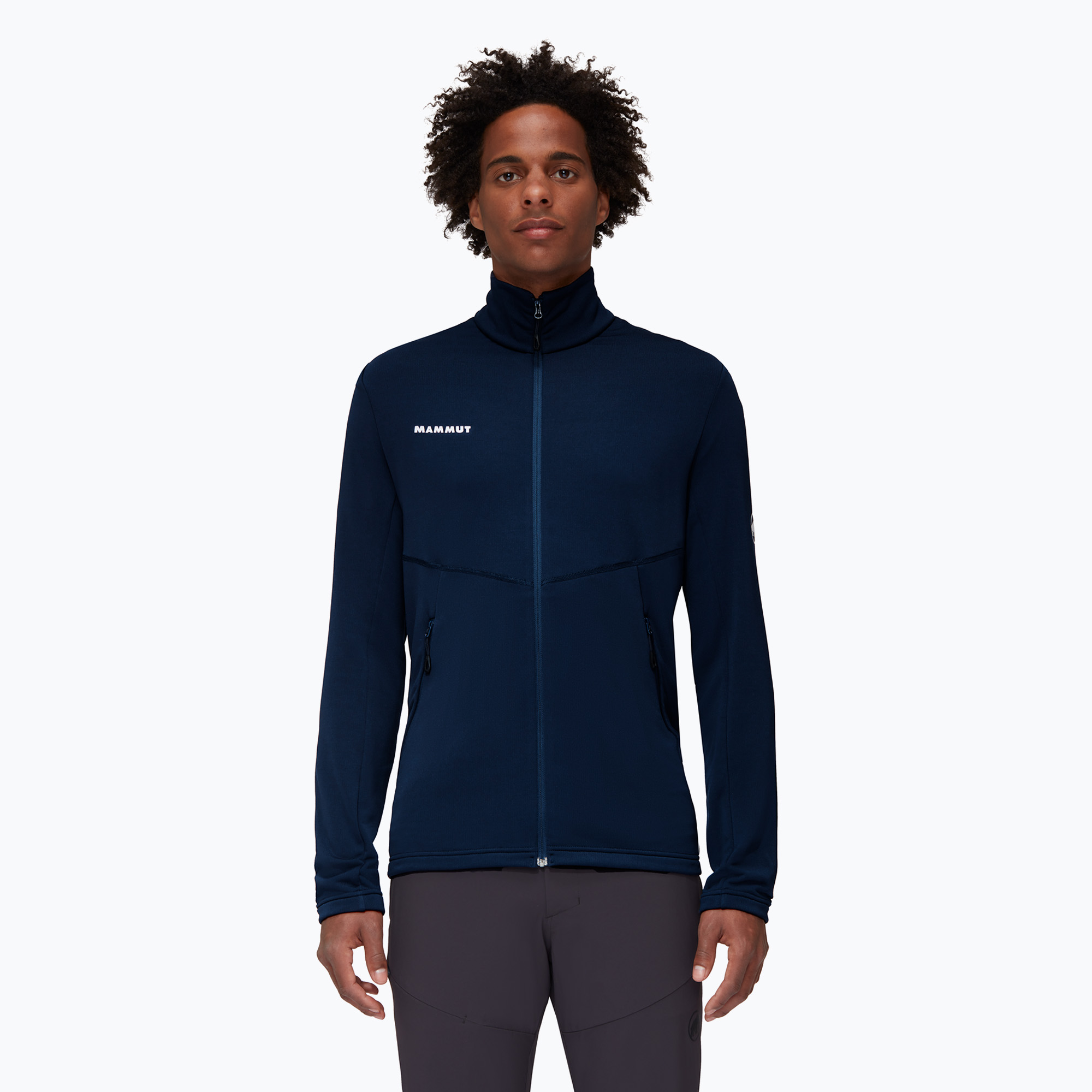 Bluza trekkingowa męska Mammut Aconcagua Light ML marine 