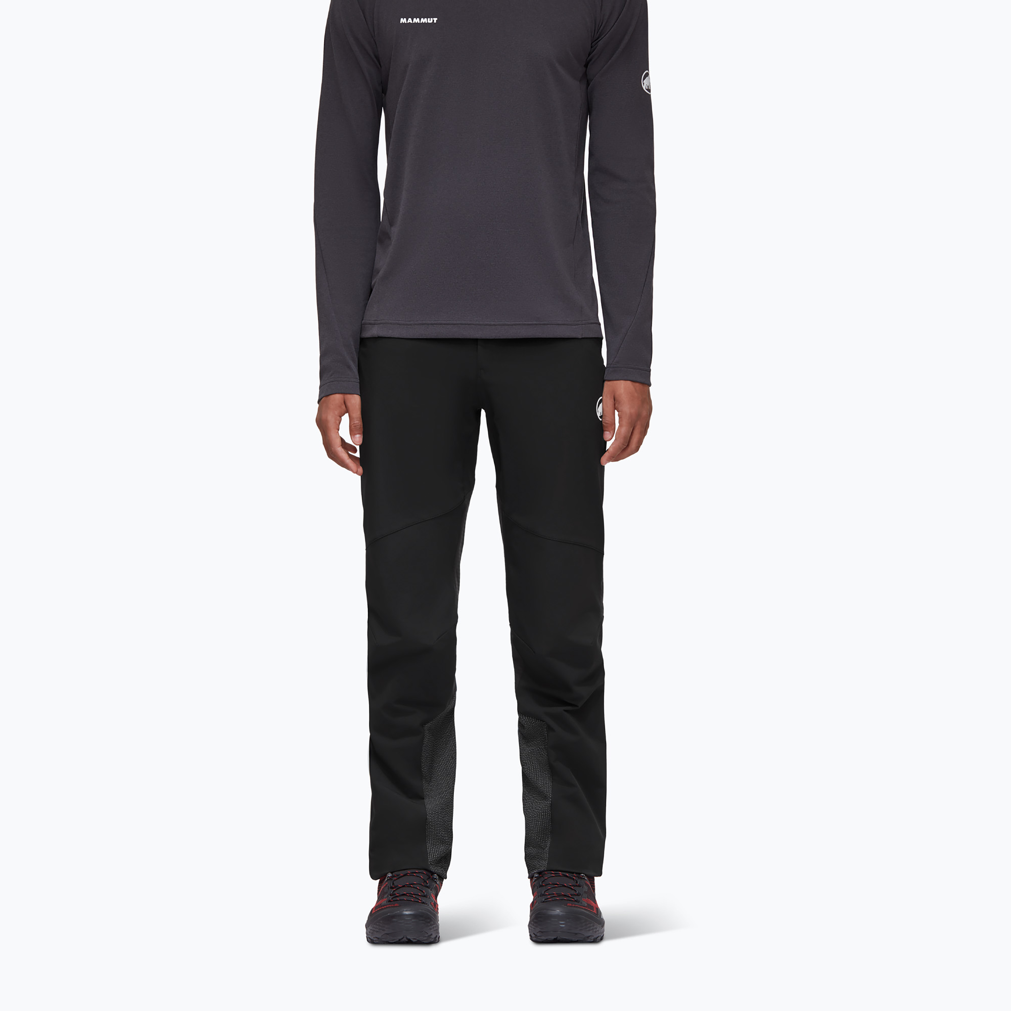 Pantaloni de schi pentru bărbați MAMMUT Aenergy SO Hybrid negru (Aenergy SO Hybrid 1021-00950-0001)
