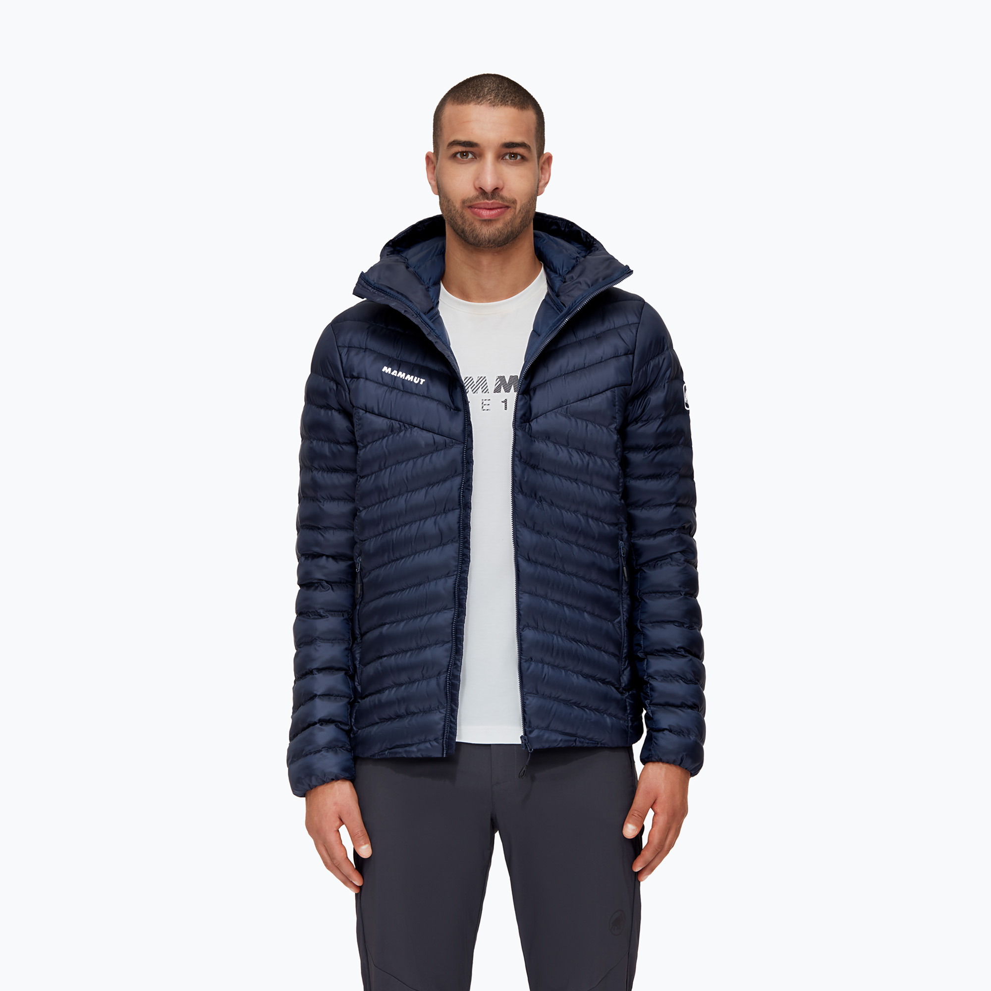 Men's down jacket Mammut Albula IN navy blue