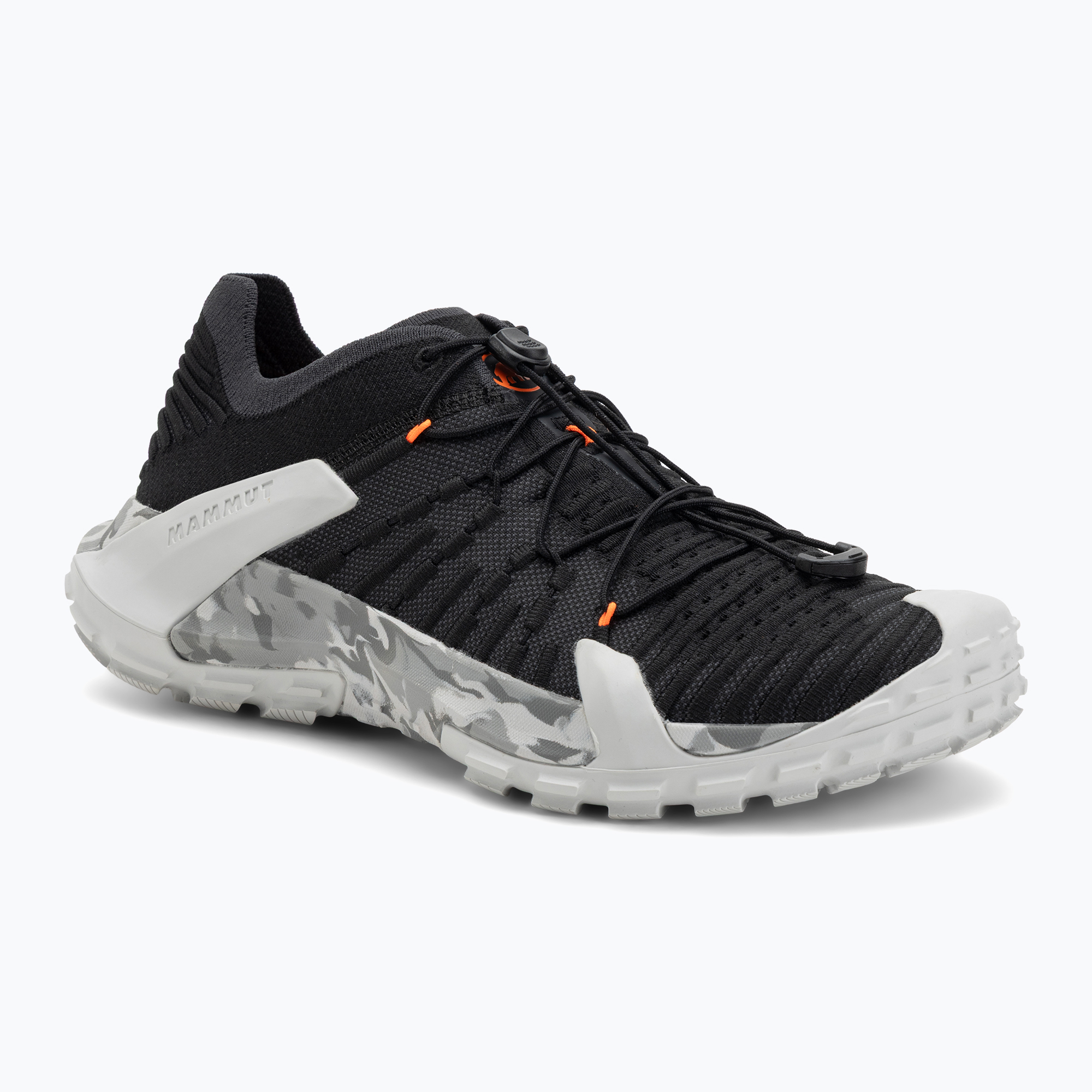 Buty podejściowe męskie Mammut Hueco Knit II Low black/light ice gray 