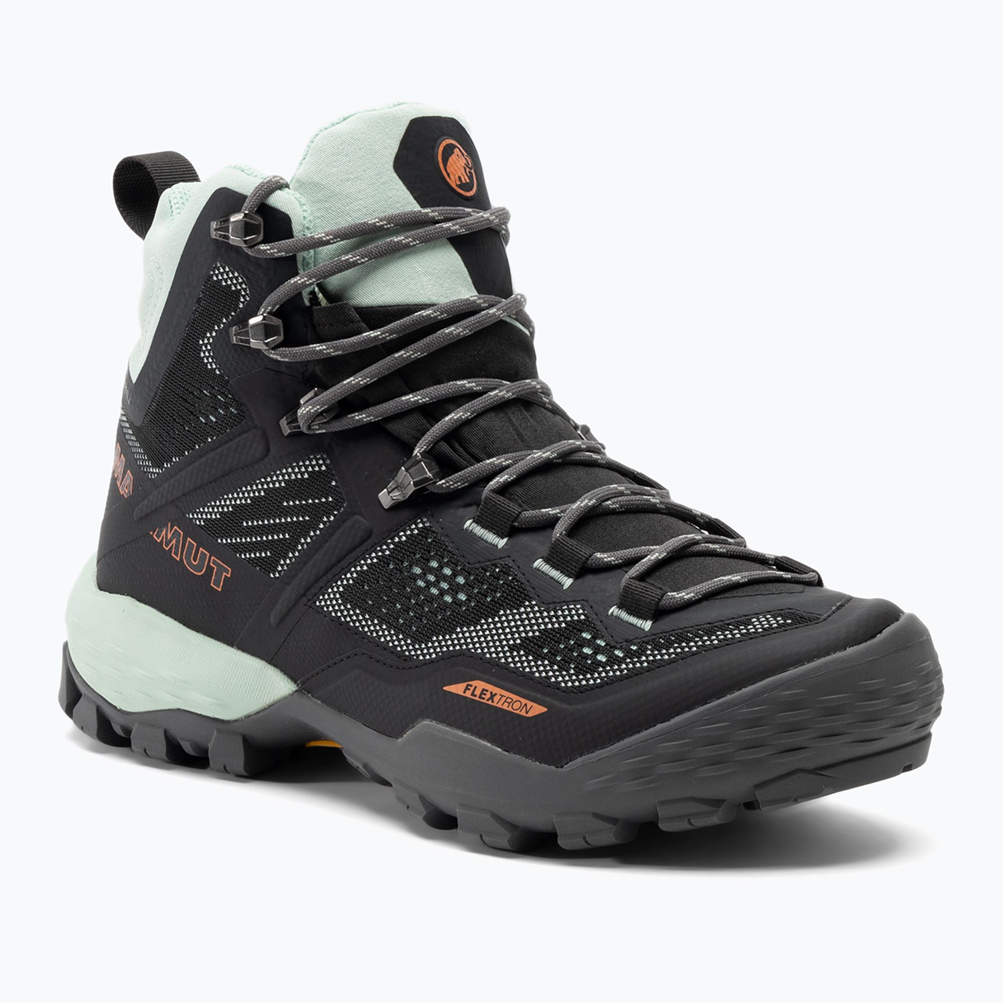 Mammut women's trekking boots Ducan High GTX dark steel/neo mint (39 1/3 EU)