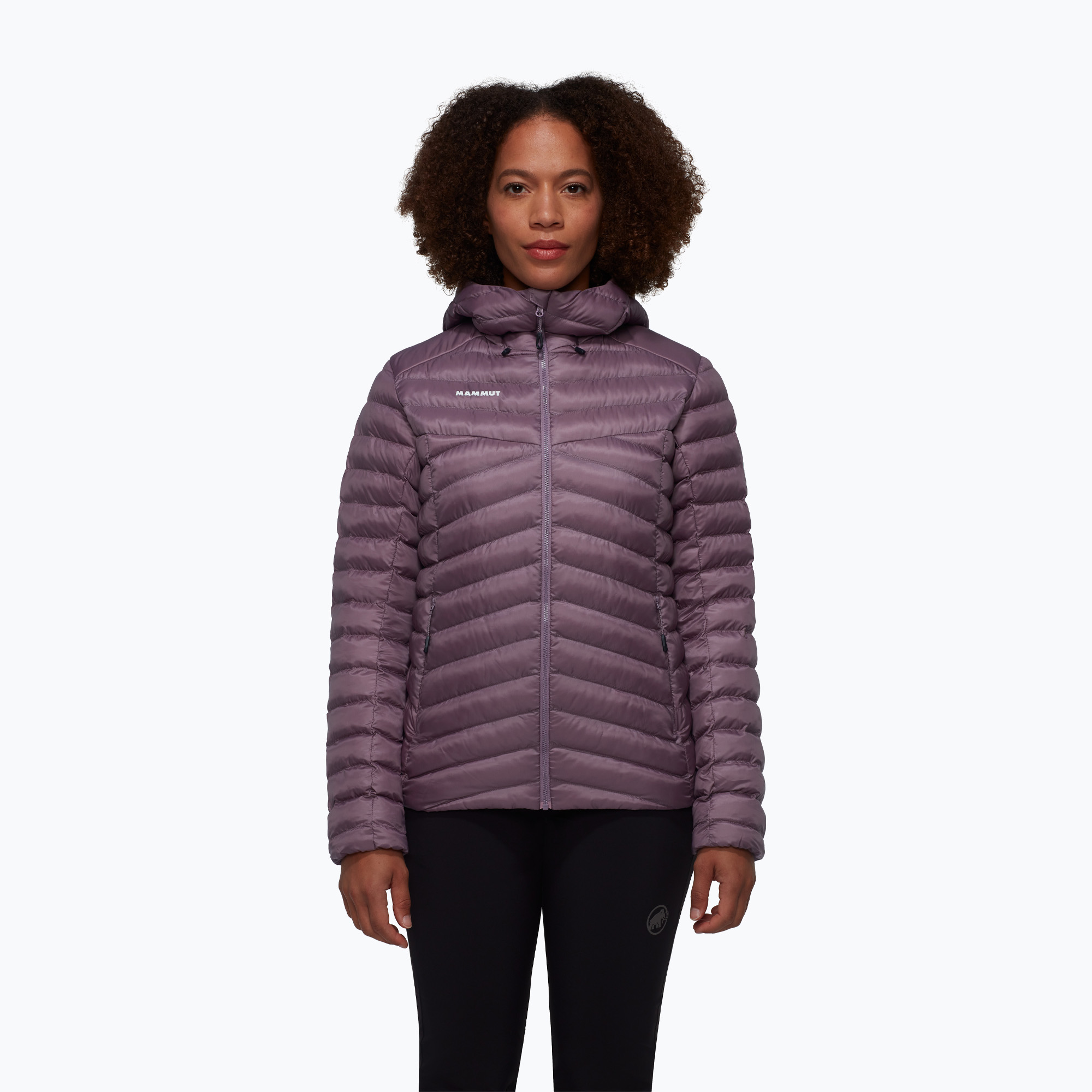 Kurtka ocieplana damska Mammut Albula IN Hooded flux 