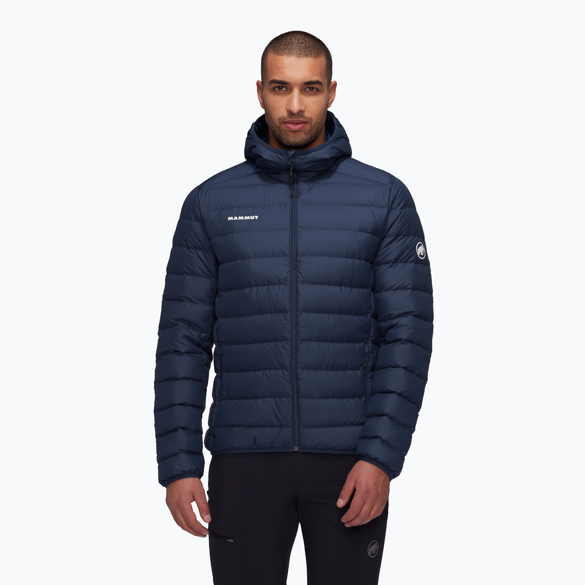 Piumino da uomo Mammut Waymarker IN con cappuccio marino (S) (Waymarker IN Hooded 1013-03370-5118-113)