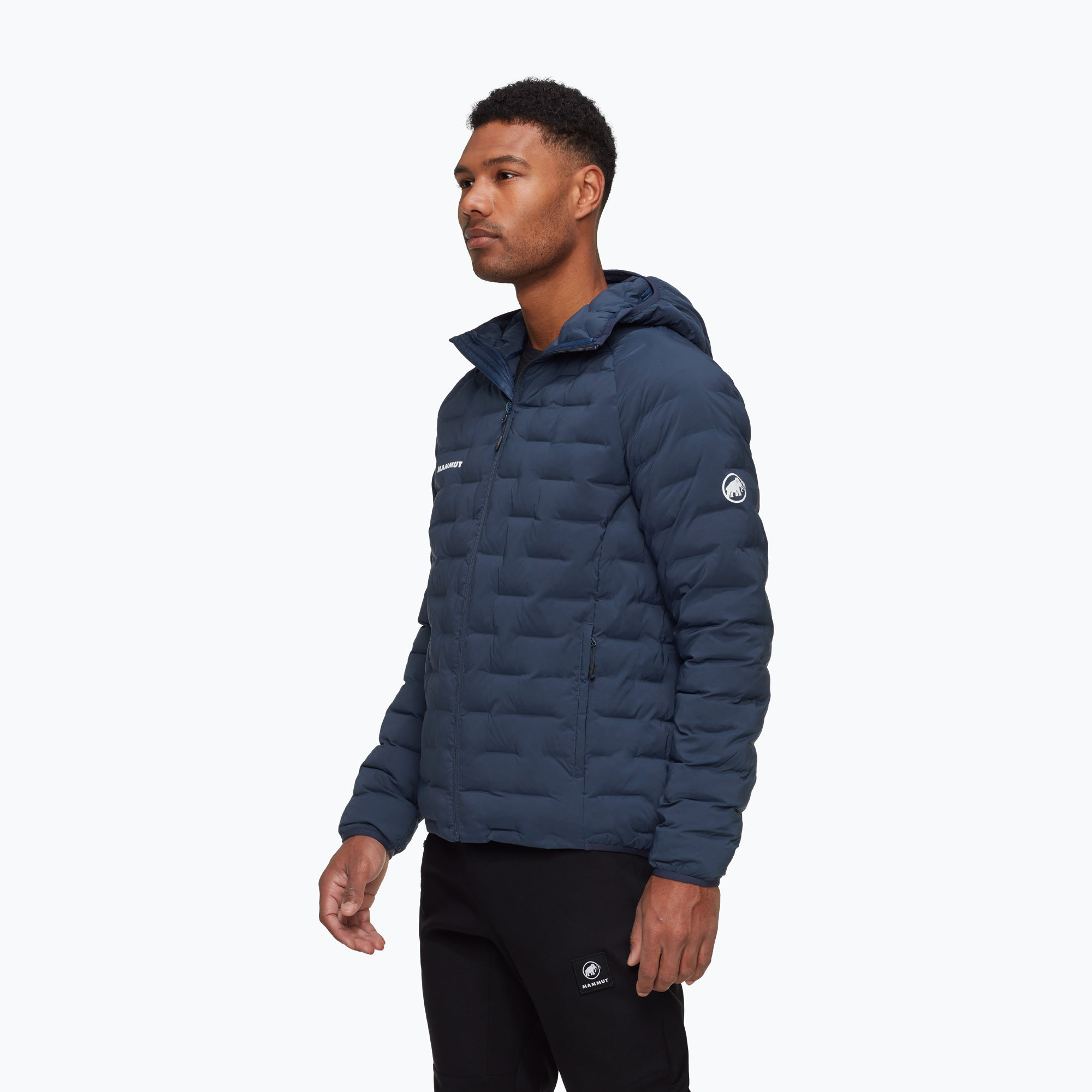 Мъжко ватирано яке Mammut Sender IN Hooded Jacket Men marine
