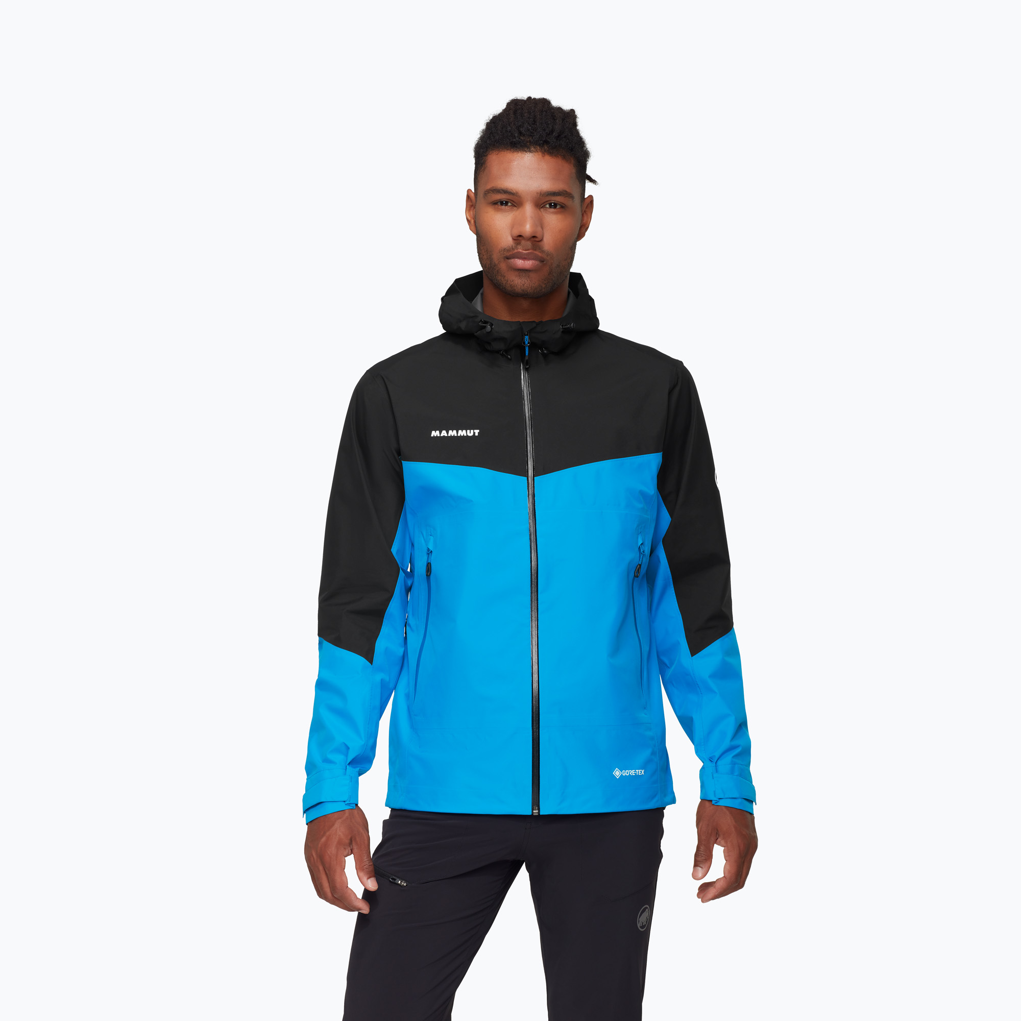 Mammut Convey Tour HS men's rain jacket glacier blue/black (S)
