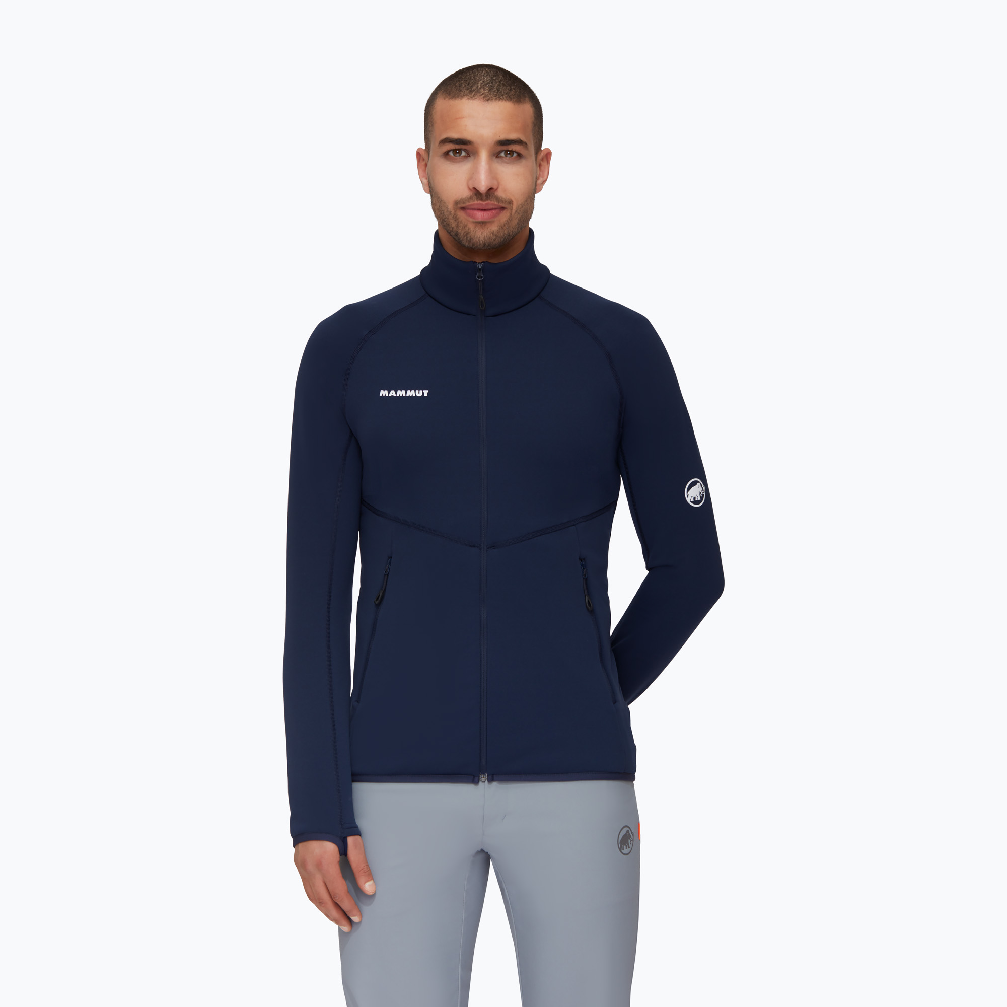 Pánska trekingová mikina Mammut Aconcagua ML Jacket Men marine