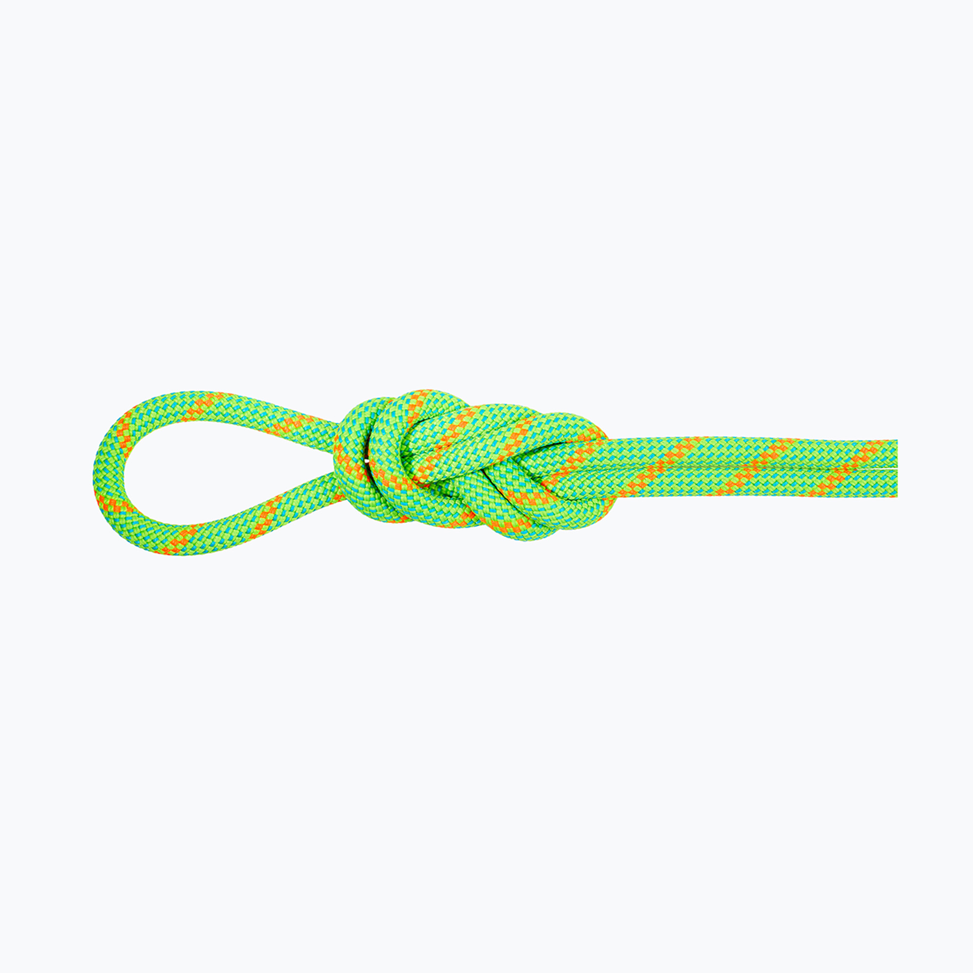 Lina wspinaczkowa Mammut 8.0 Alpine Eco Dry neon green/vibrant orange 