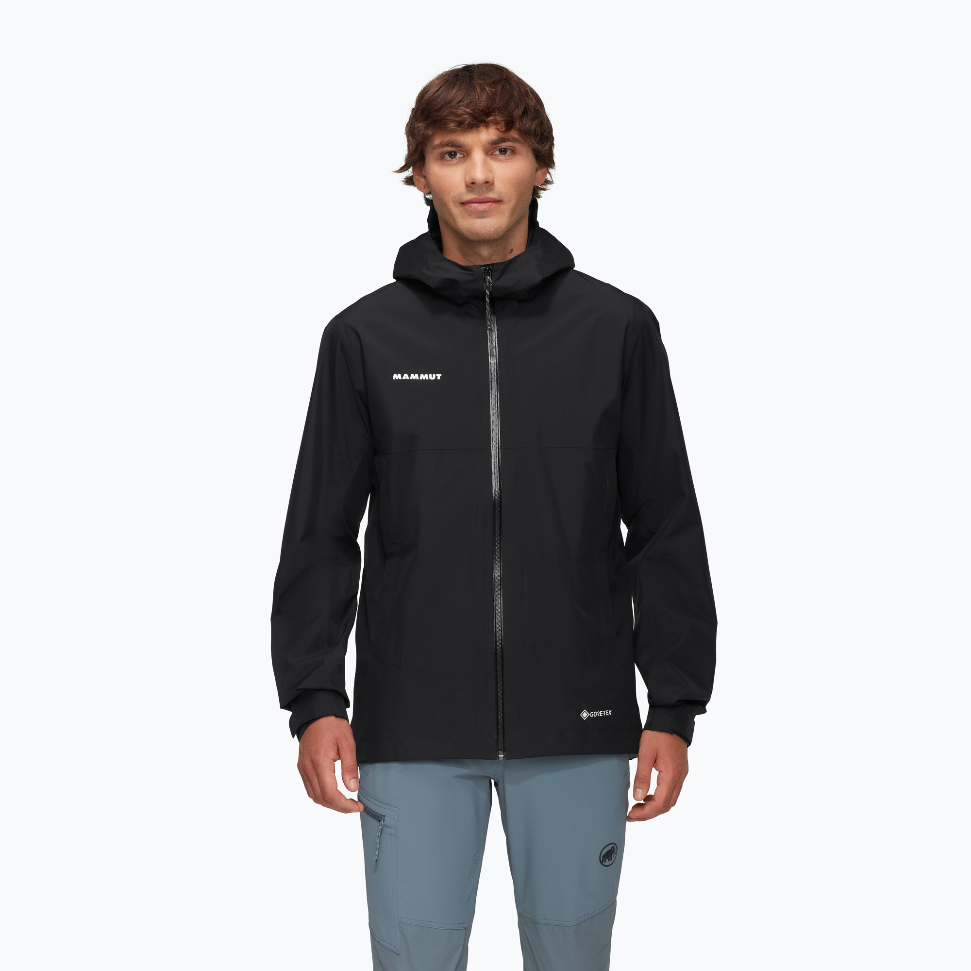 Kurtka przeciwdeszczowa męska Mammut Treeline HS Hooded black 