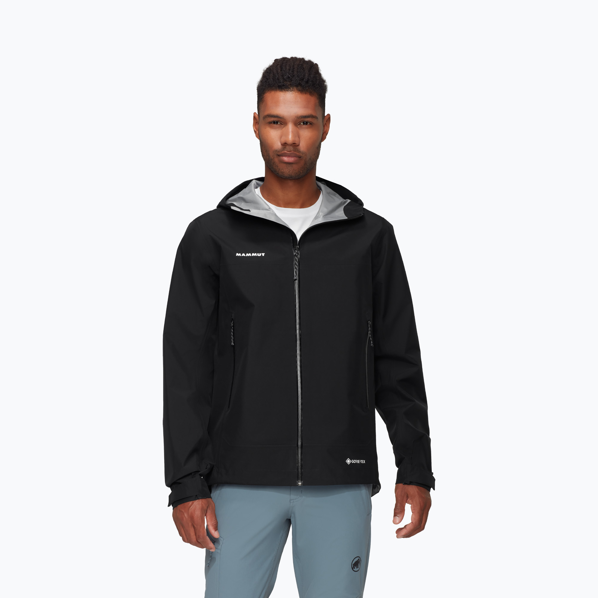 Geacă de ploaie pentru bărbați Mammut Crater Light HS Hooded Jacket Men black