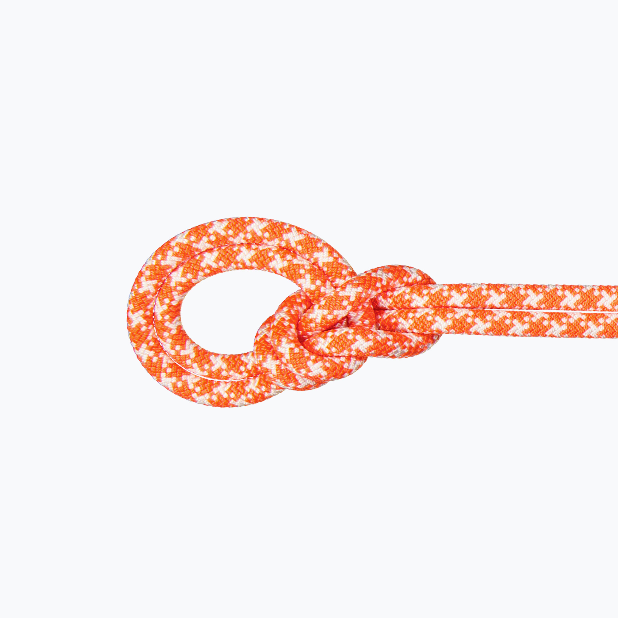 Lina wspinaczkowa Mammut 9.5 Crag Classic Rope vibrant orange/white 