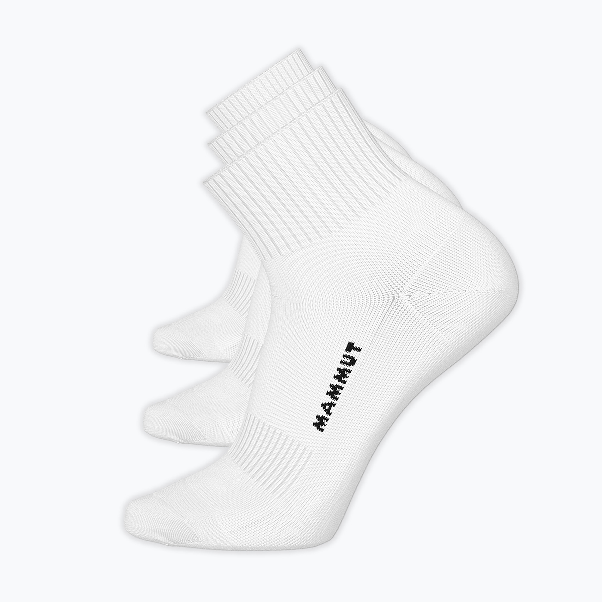Чорапи Mammut Everyday Quarter 3 чифта white/white/white