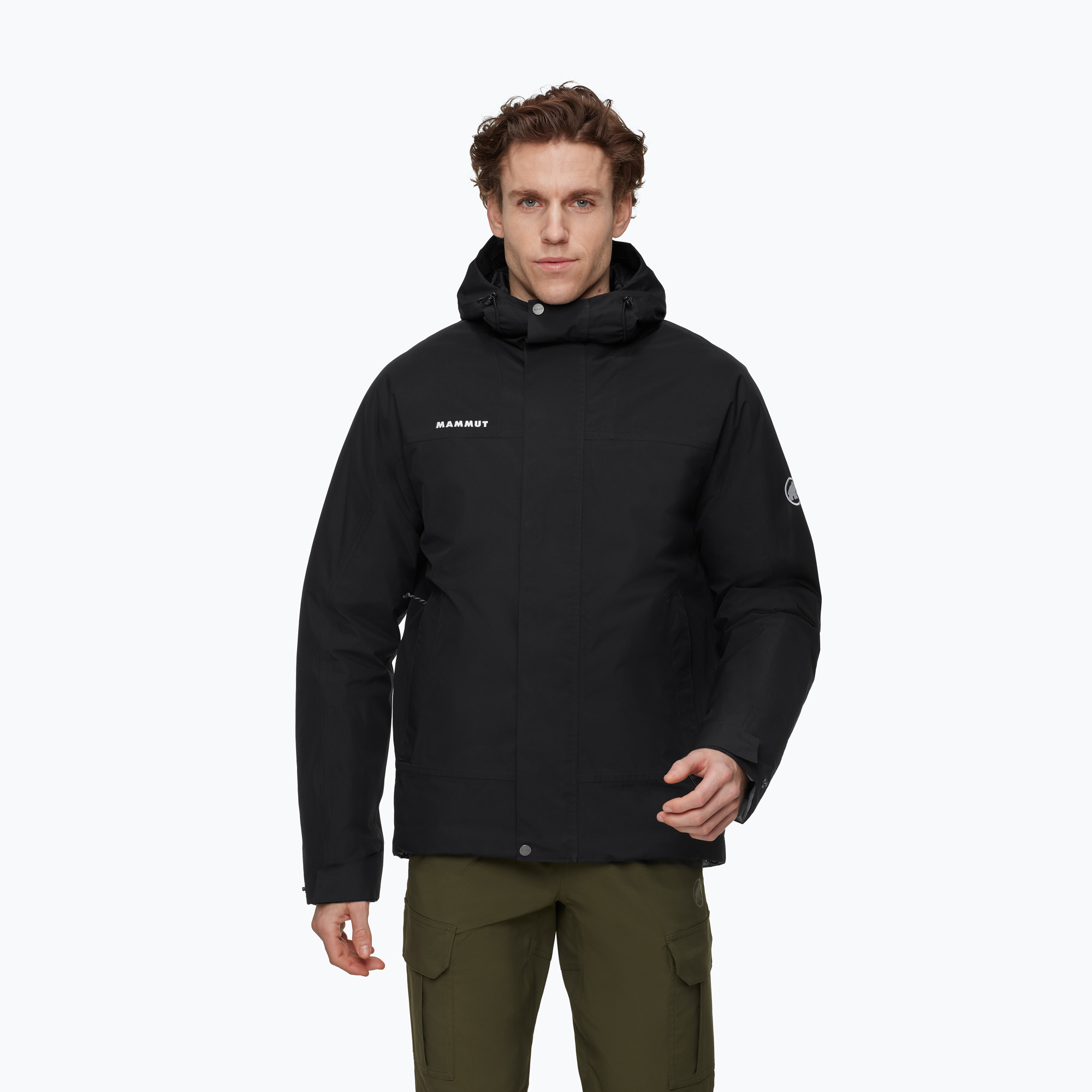 Kurtka puchowa męska Mammut Treeline HS Thermo Hooded black 