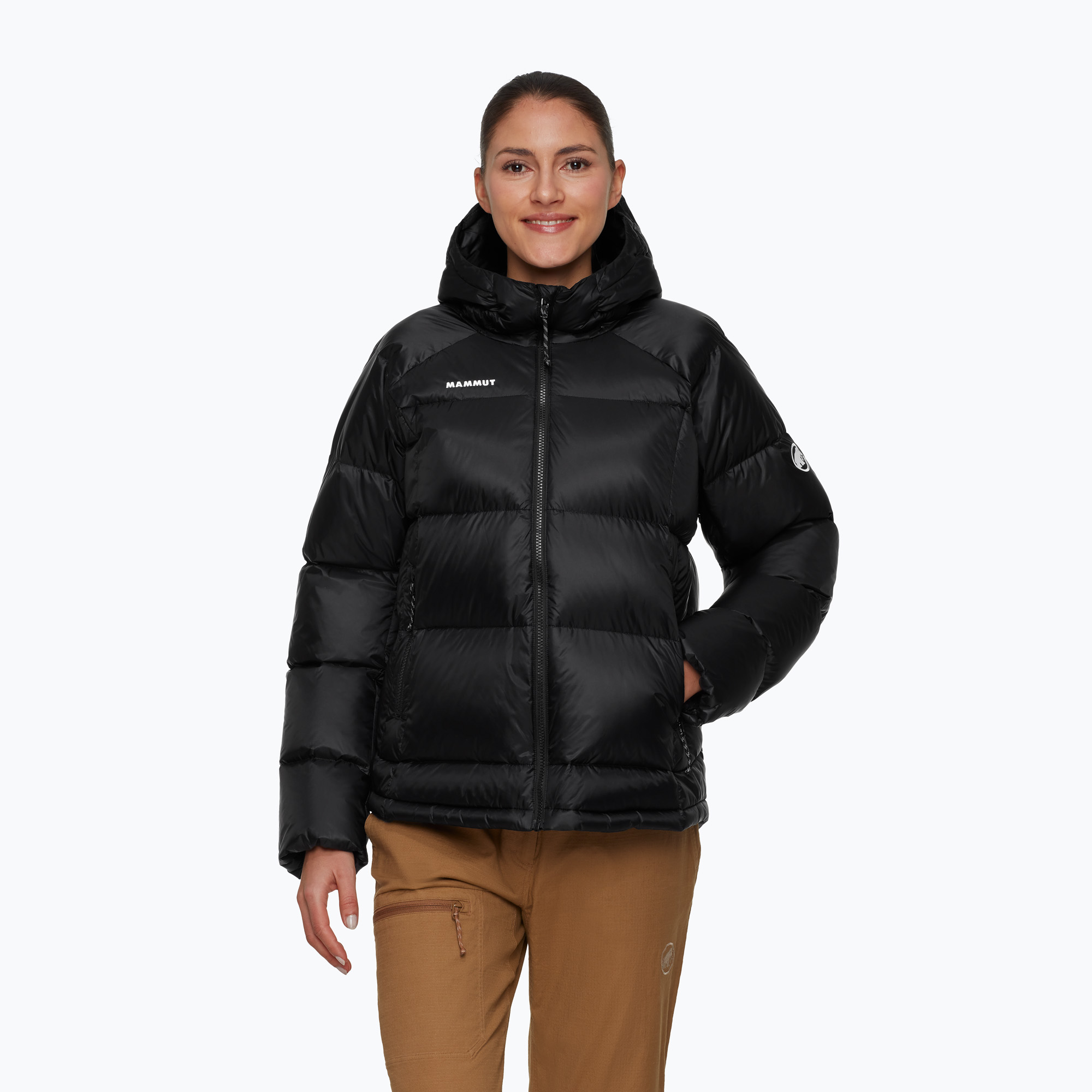 Piumino donna Mammut Glacier Glow Insulation Hooded black (XS) (Glacier Glow Insulation Hooded 1013-03760-0001)