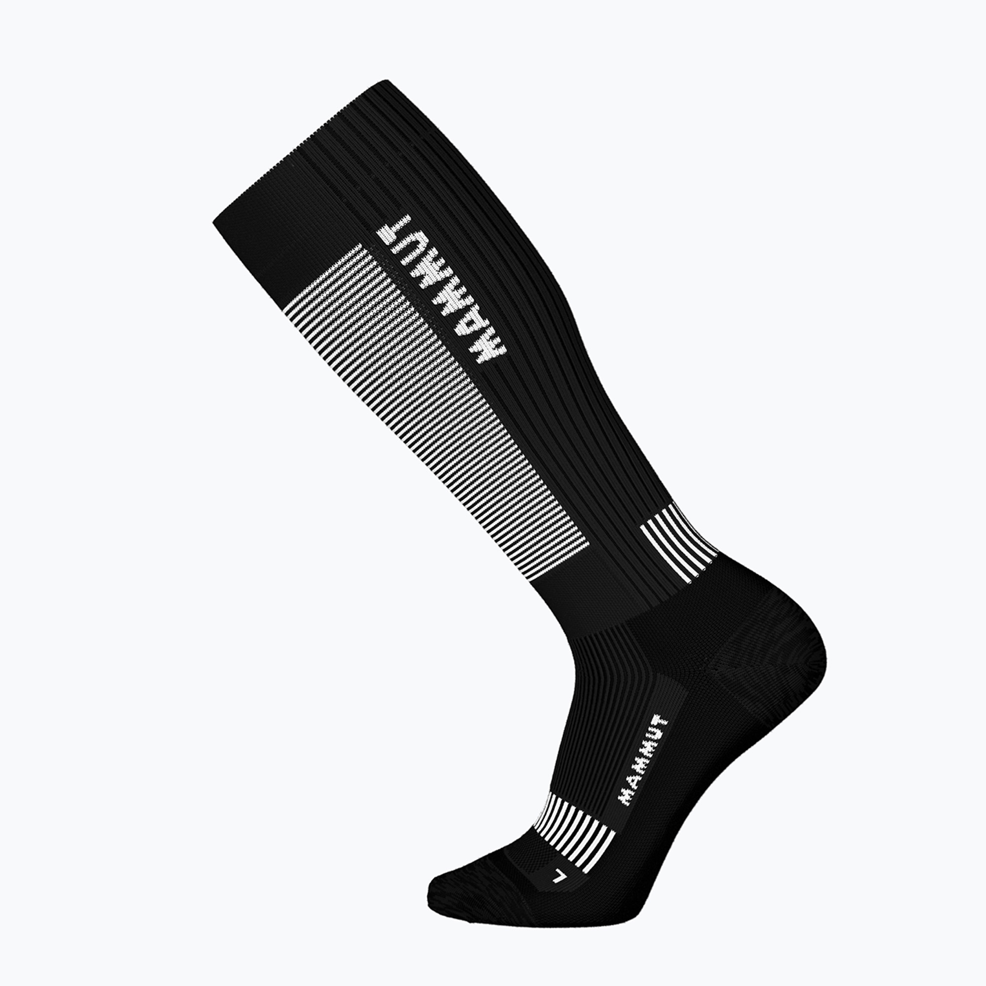 Чорапи Mammut Mountaineering Compression Knee Socks black/white