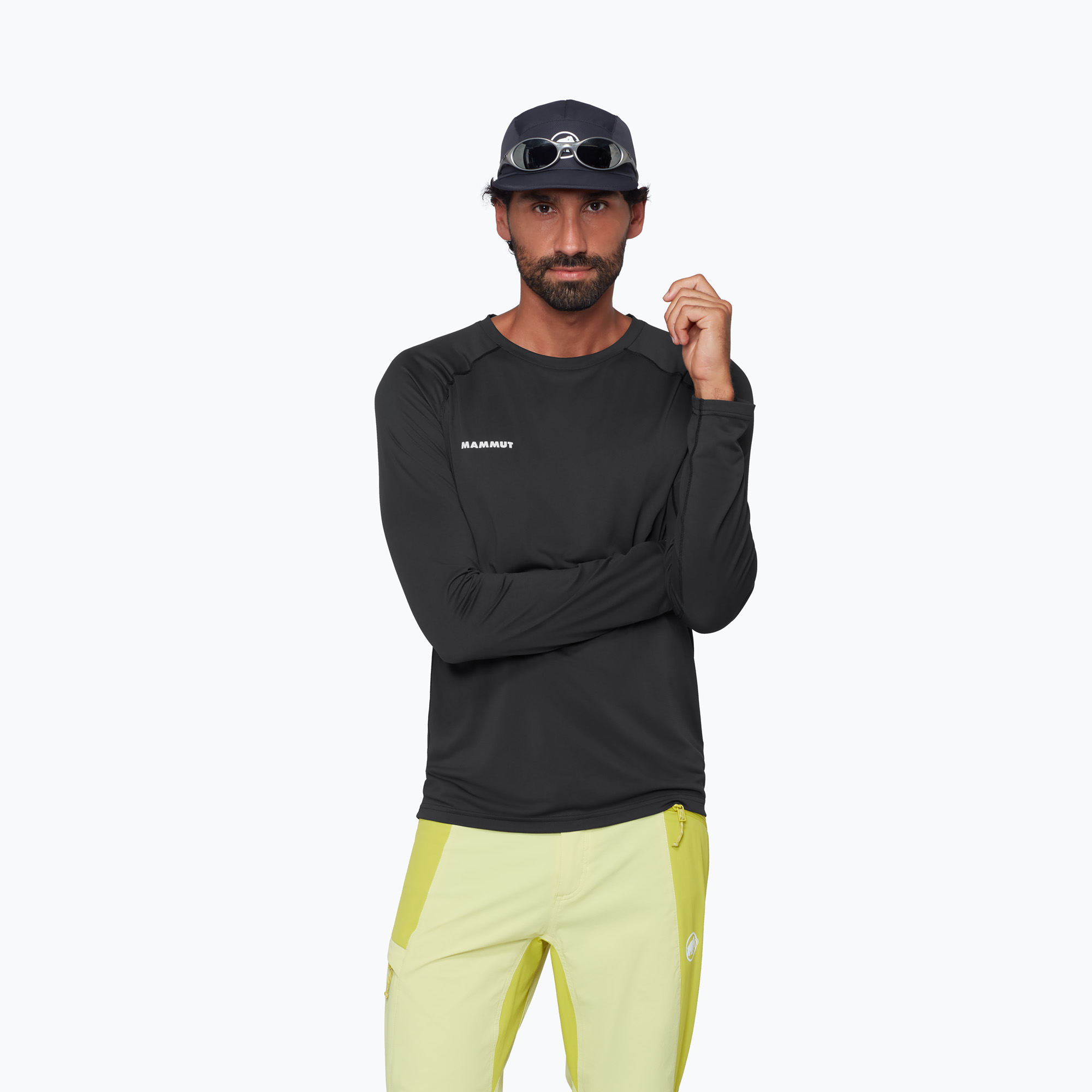 Мъжка блуза с дълъг ръкав Mammut Ducan FL black