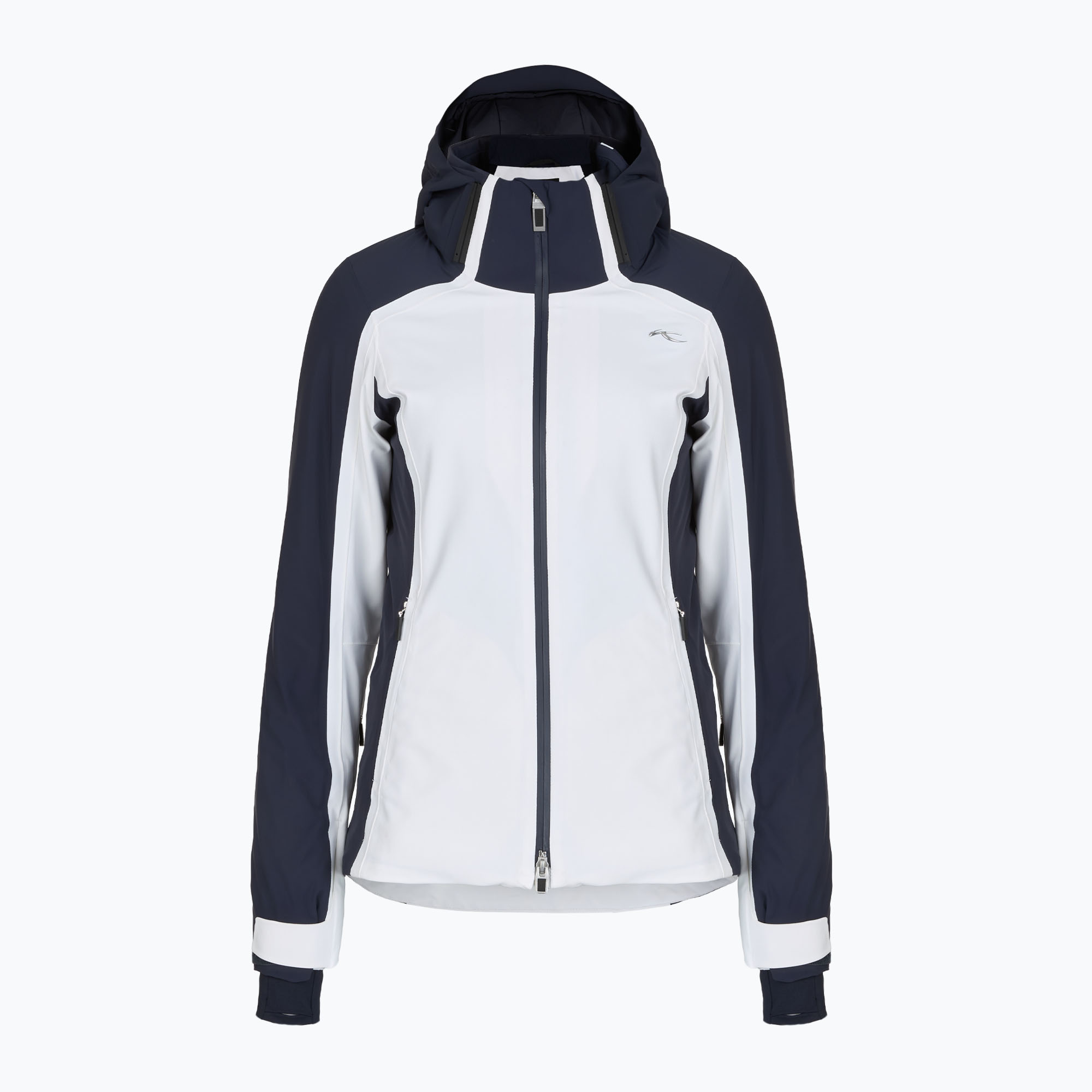 Дамско скиорско яке KJUS Formula white/deep space
