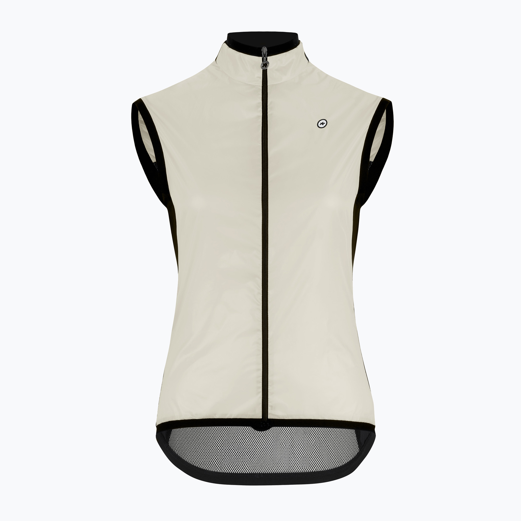 Gilet da ciclismo da donna ASSOS Uma GT Wind C2 sabbia lunare (M) (Uma GT Wind C2 W 12.34.391.1L)