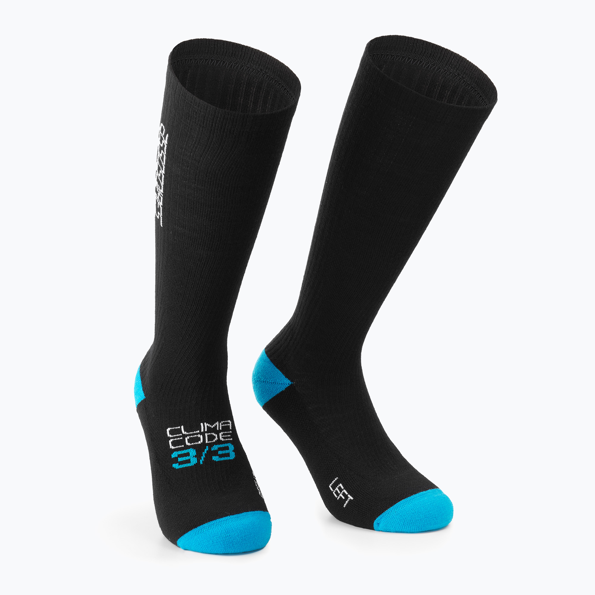 ASSOS Ultra Winter Fugu șosete de ciclism negre