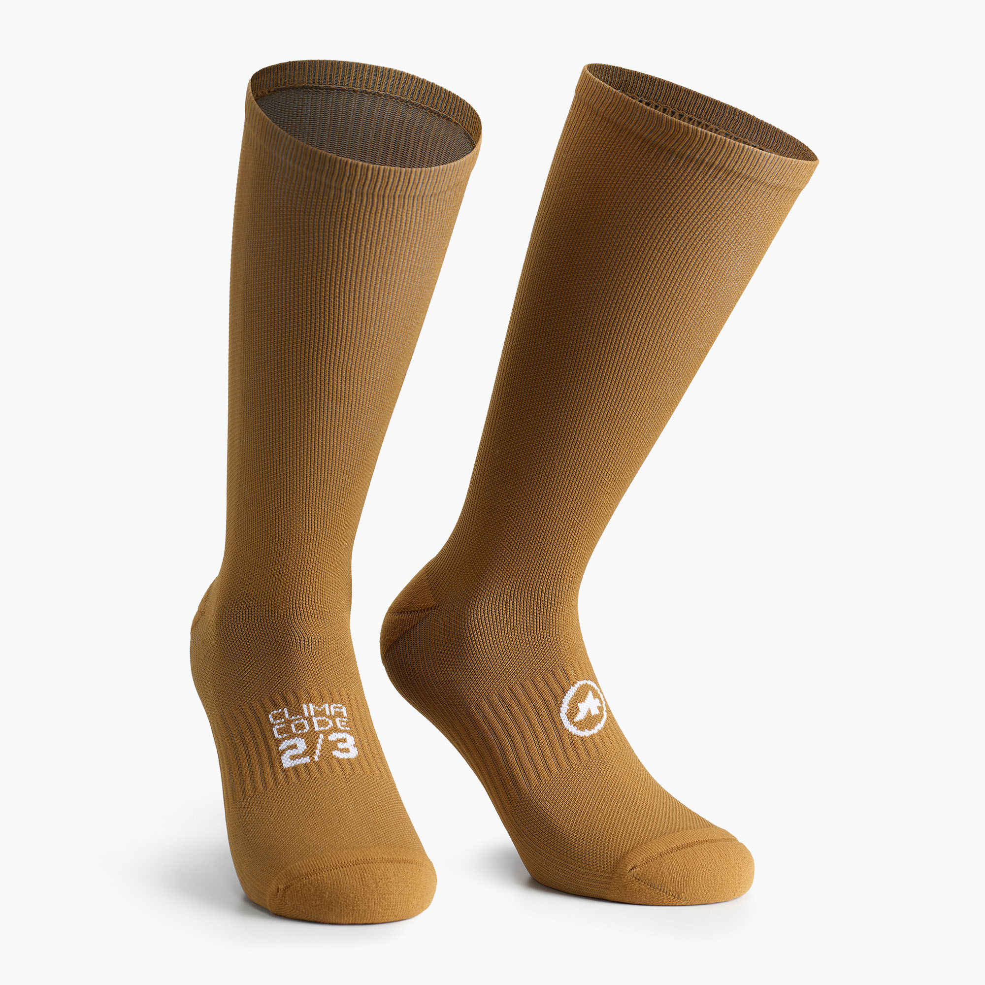 ASSOS calze da ciclismo primavera autunno Unisea bronzo cenere (43-46 EU) (Spring Fall Unisea P13.60.769.3G)