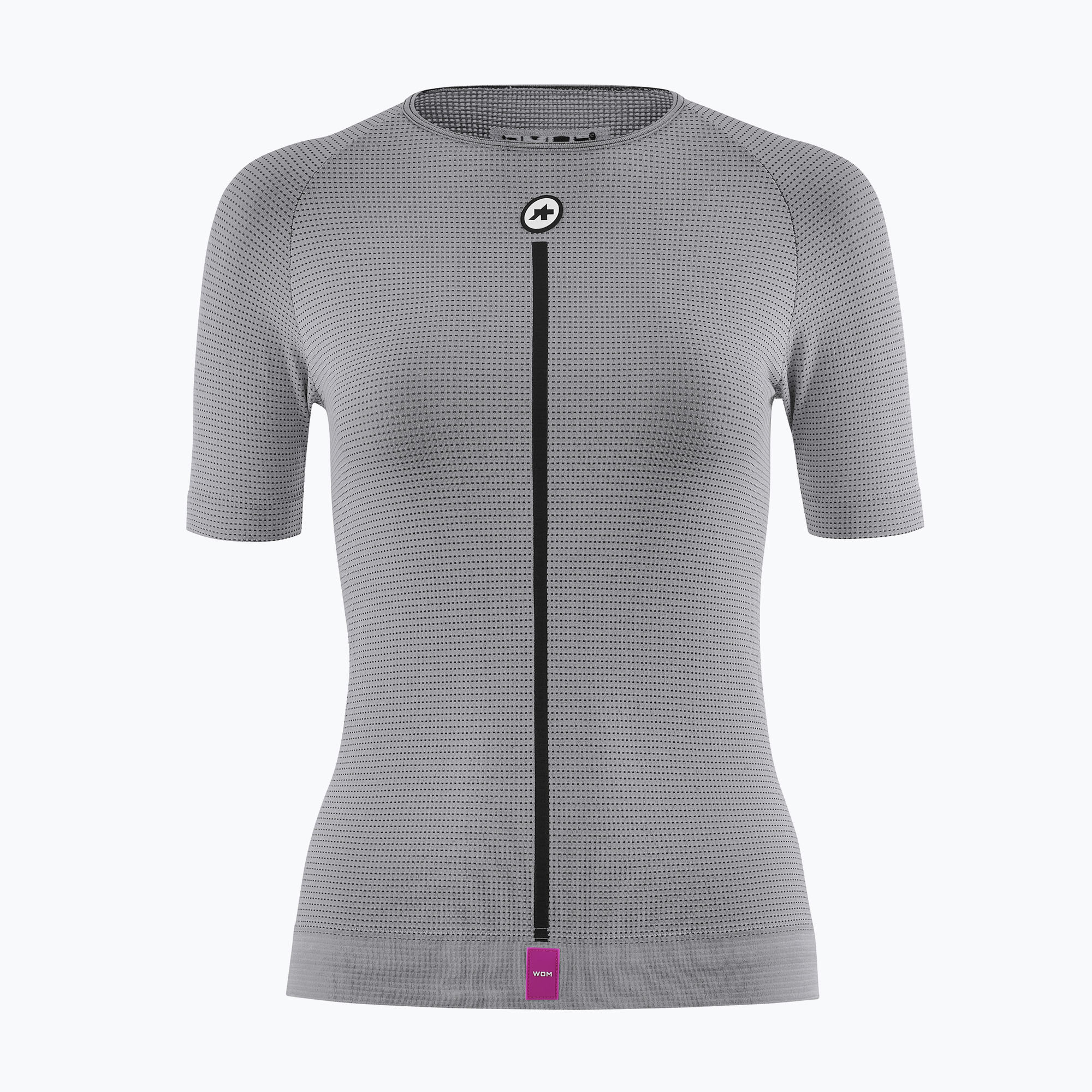 Dámsky cyklistický funkčný dres ASSOS Summer Skin Layer P1 W grey (Summer Skin Layer P1 P12.40.469.1O)