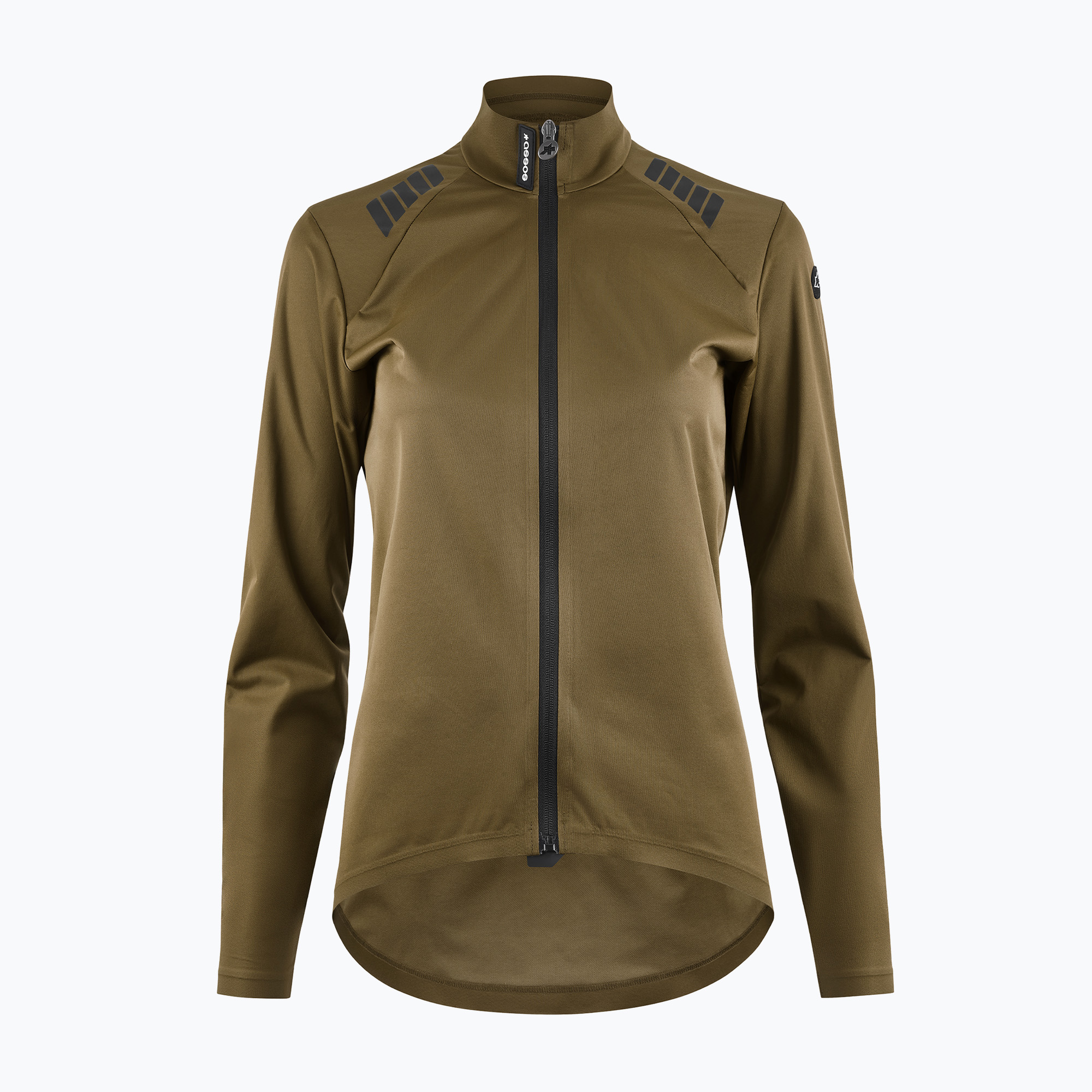 Women's cycling jacket ASSOS Uma GT S11 Shell bronze ash (L)