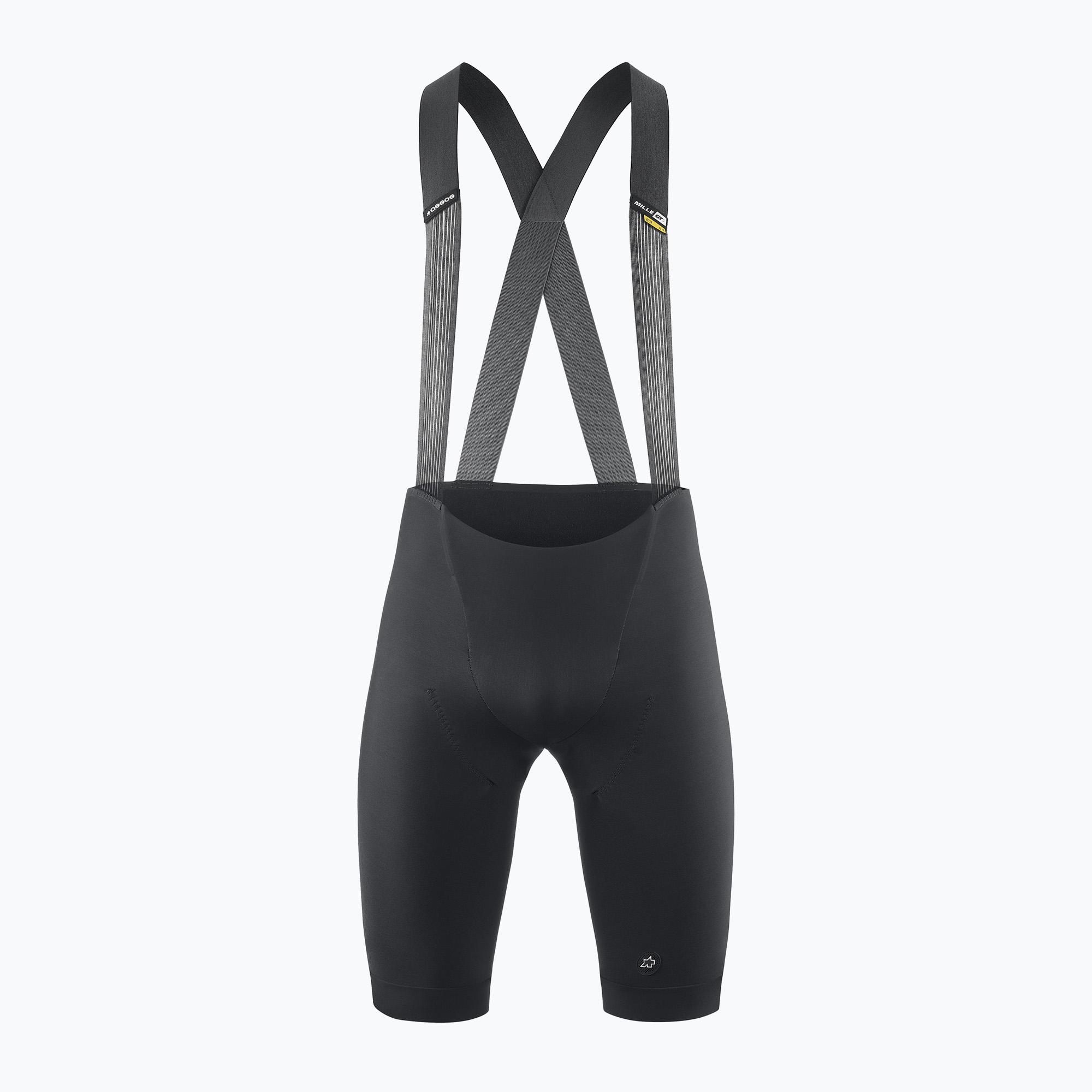 Мъжки шорти за колоездене ASSOS Mille GTS Spring Fall S11 Bib Shorts black