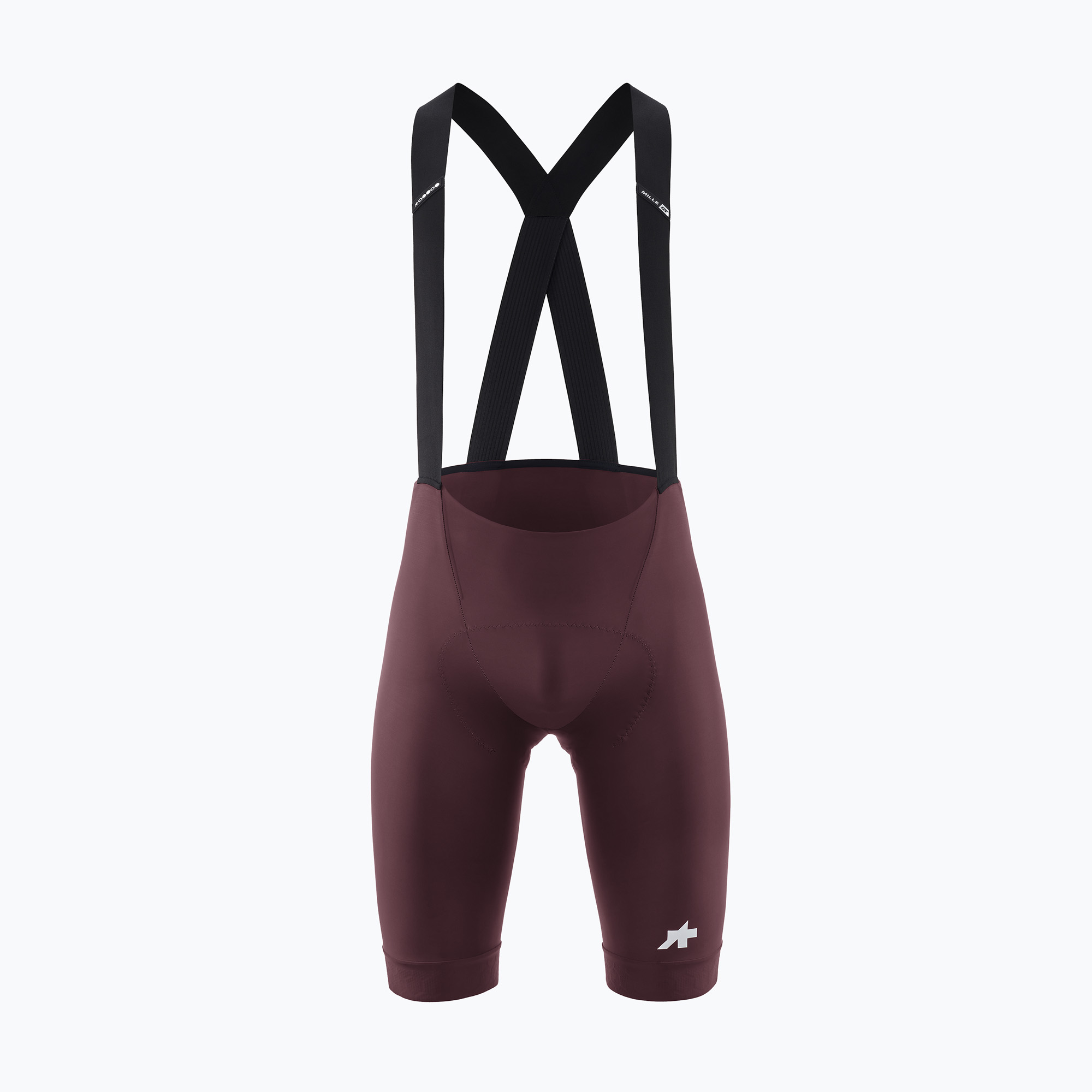 Мъжки велосипедни шорти ASSOS Equipe R S11 Bib Shorts burgundy red