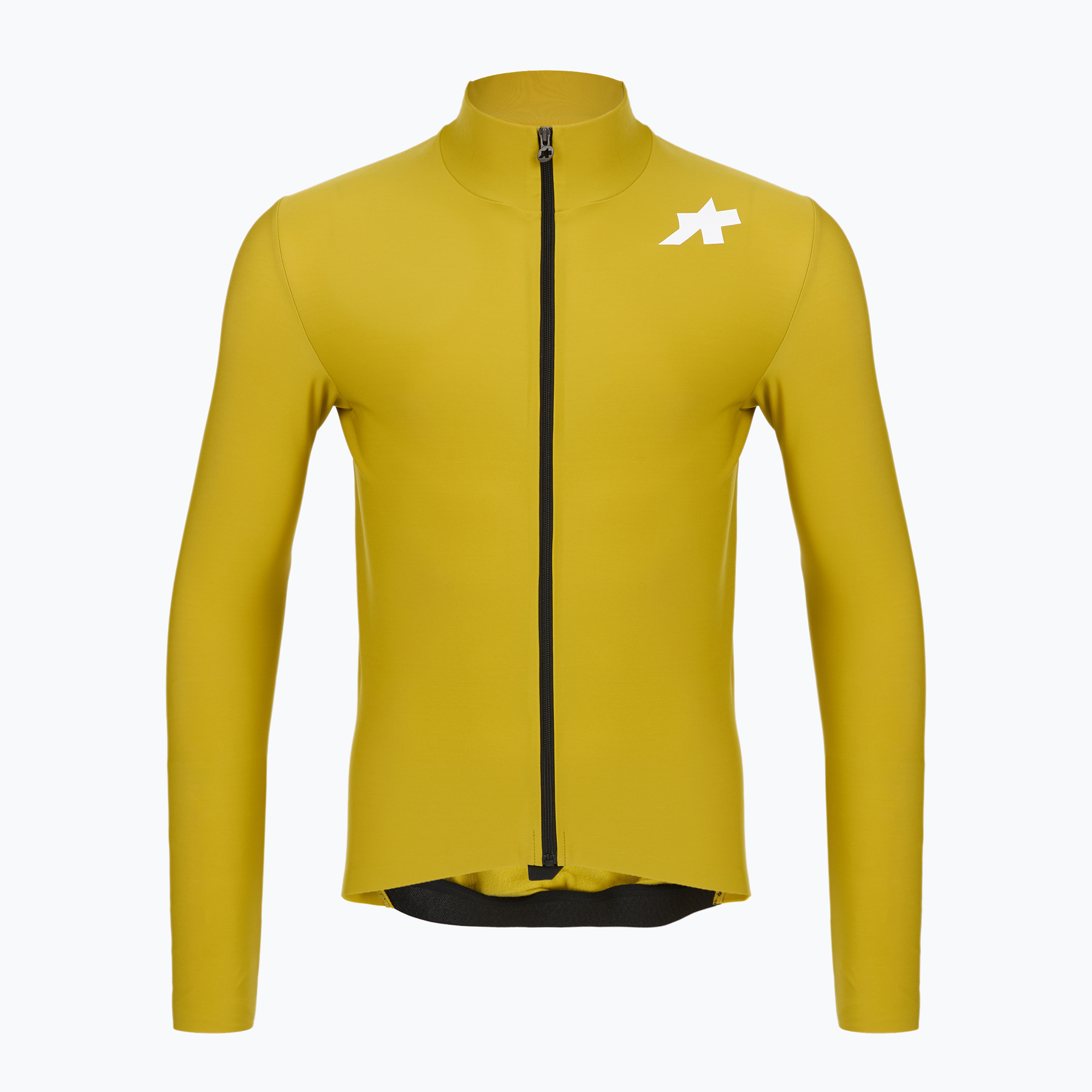 Мъжка велосипедна блуза с дълъг ръкав ASSOS Mille GT Spring Fall Jersey S11 golden yellow