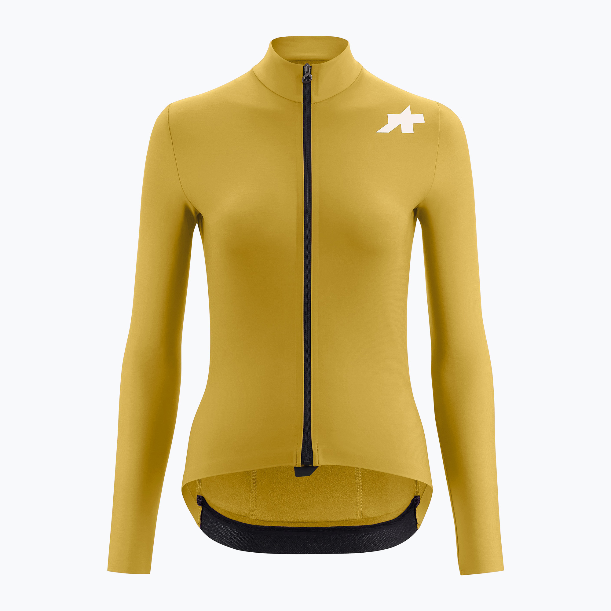 Дамска велосипедна блуза с дълъг ръкав ASSOS Mille GT Spring Fall Jersey S11 golden yellow