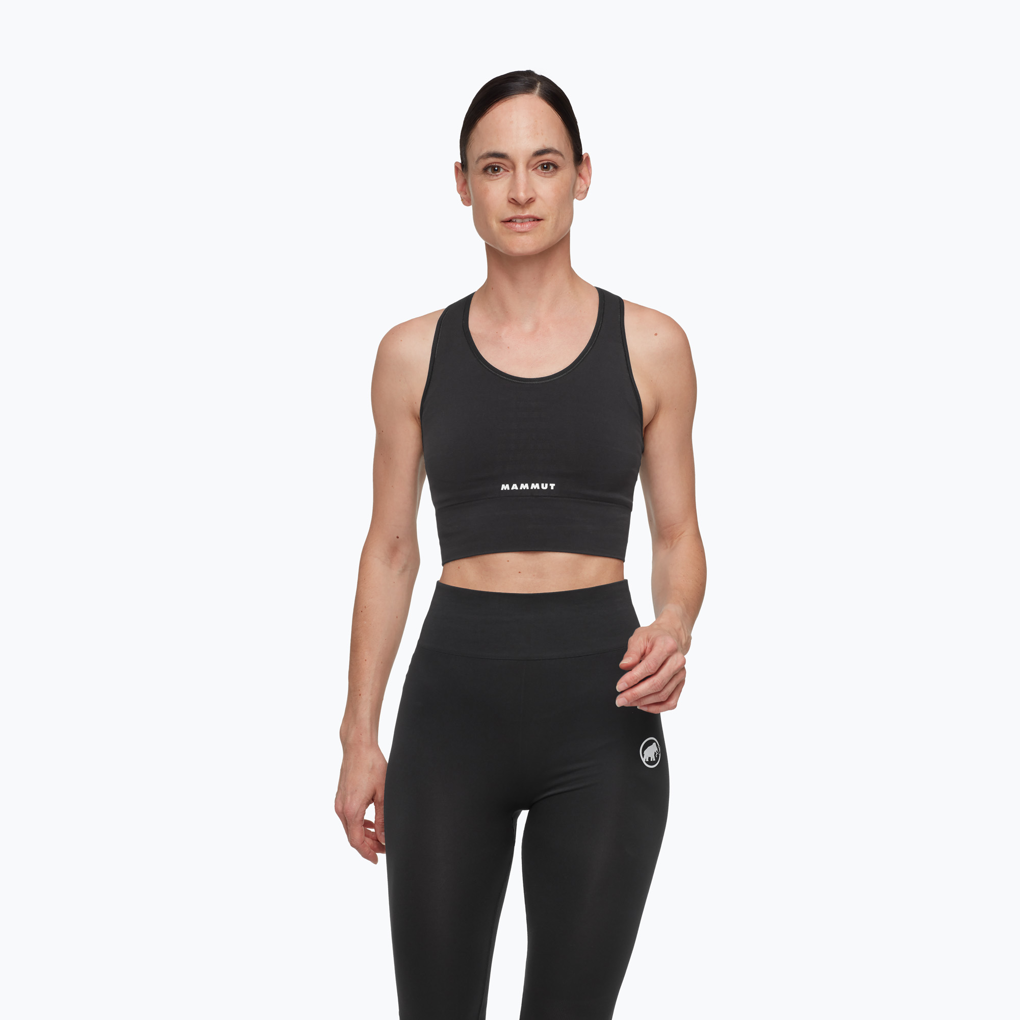 Biustonosz termoaktywny Mammut All-Mountain Seamless BL Sport black/white | WYSYŁKA W 24H | 30 DNI NA ZWROT