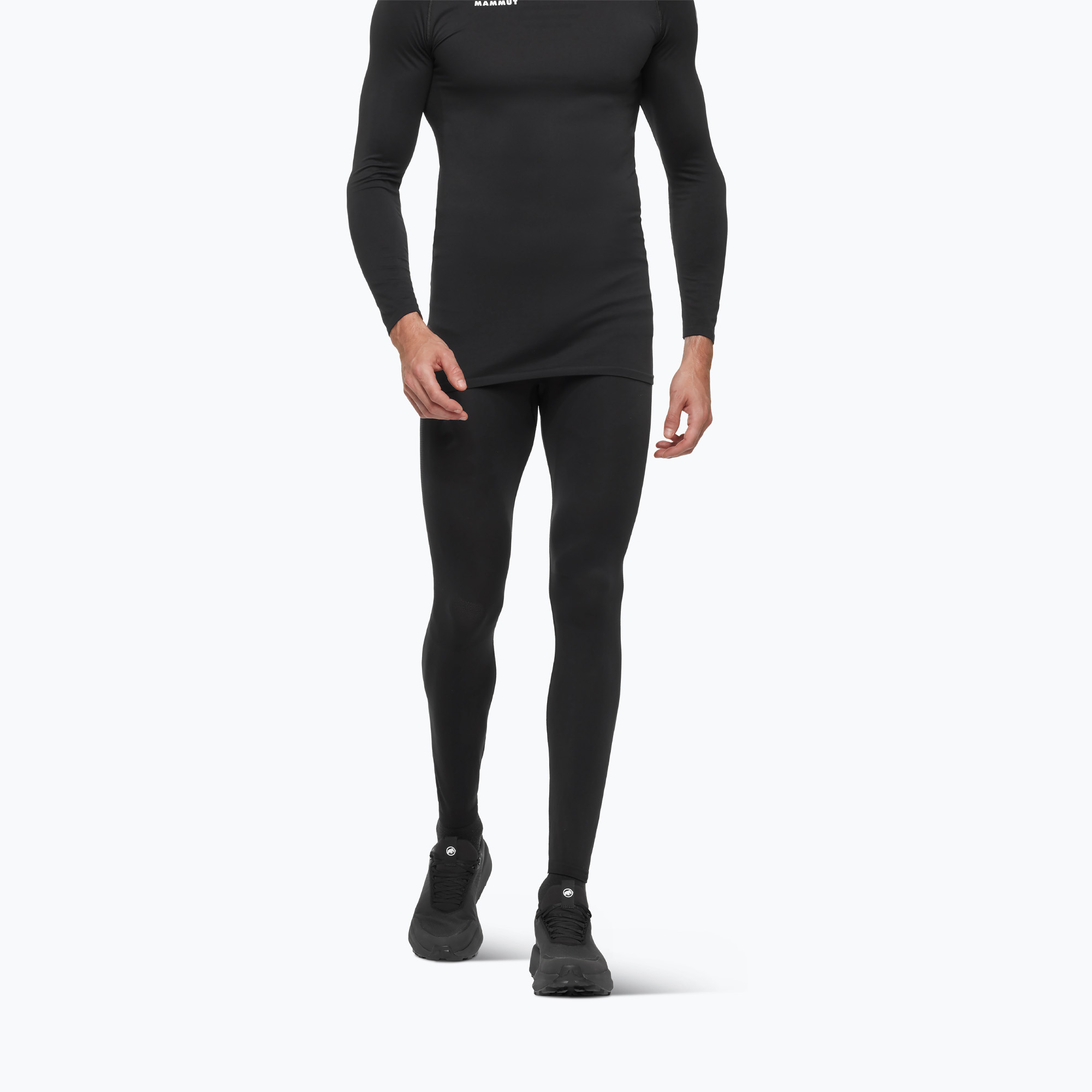Spodnie termoaktywne męskie Mammut All-Mountain Seamless BL Tights Mid black | WYSYŁKA W 24H | 30 DNI NA ZWROT