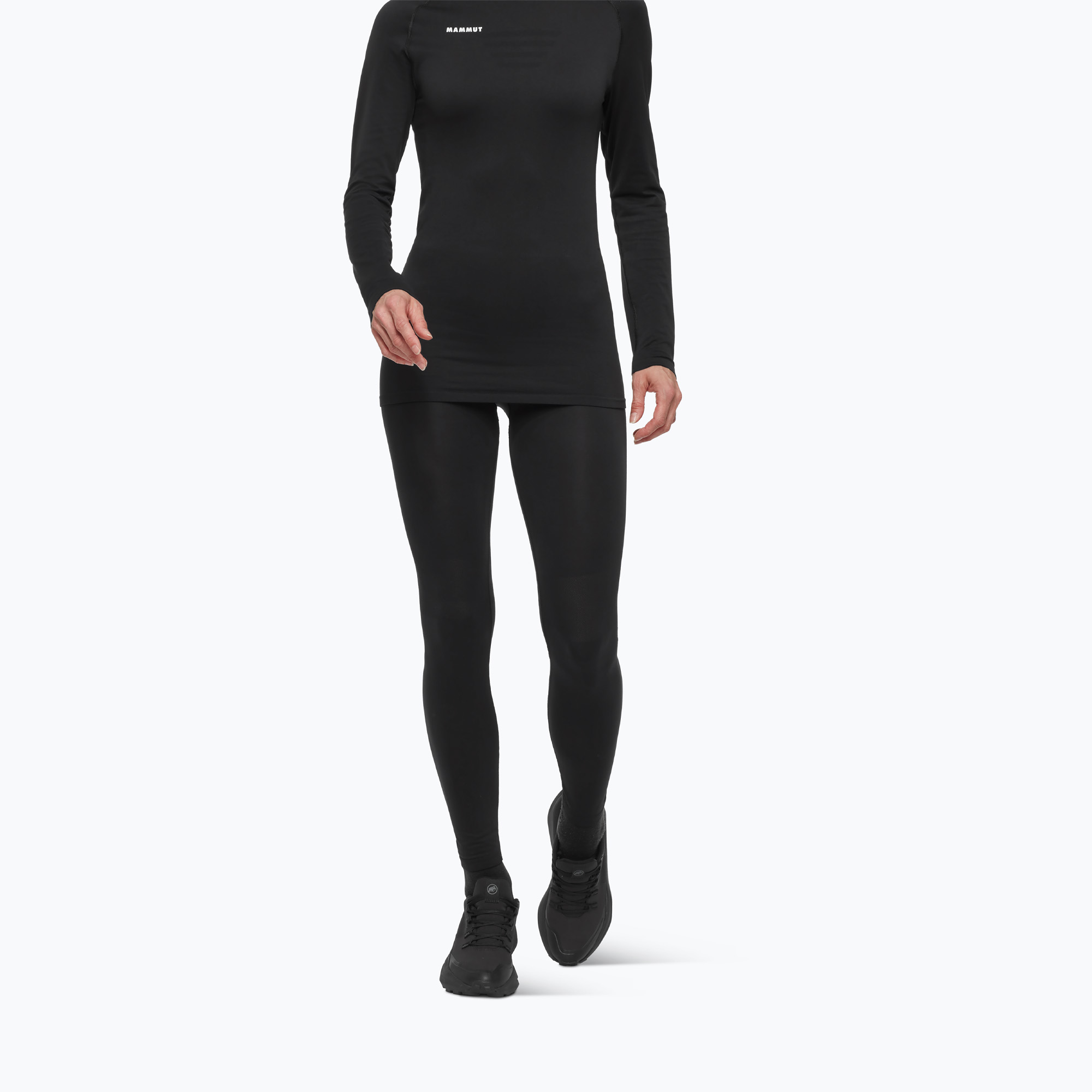 Spodnie termoaktywne damskie Mammut All-Mountain Seamless BL Tights Mid black | WYSYŁKA W 24H | 30 DNI NA ZWROT