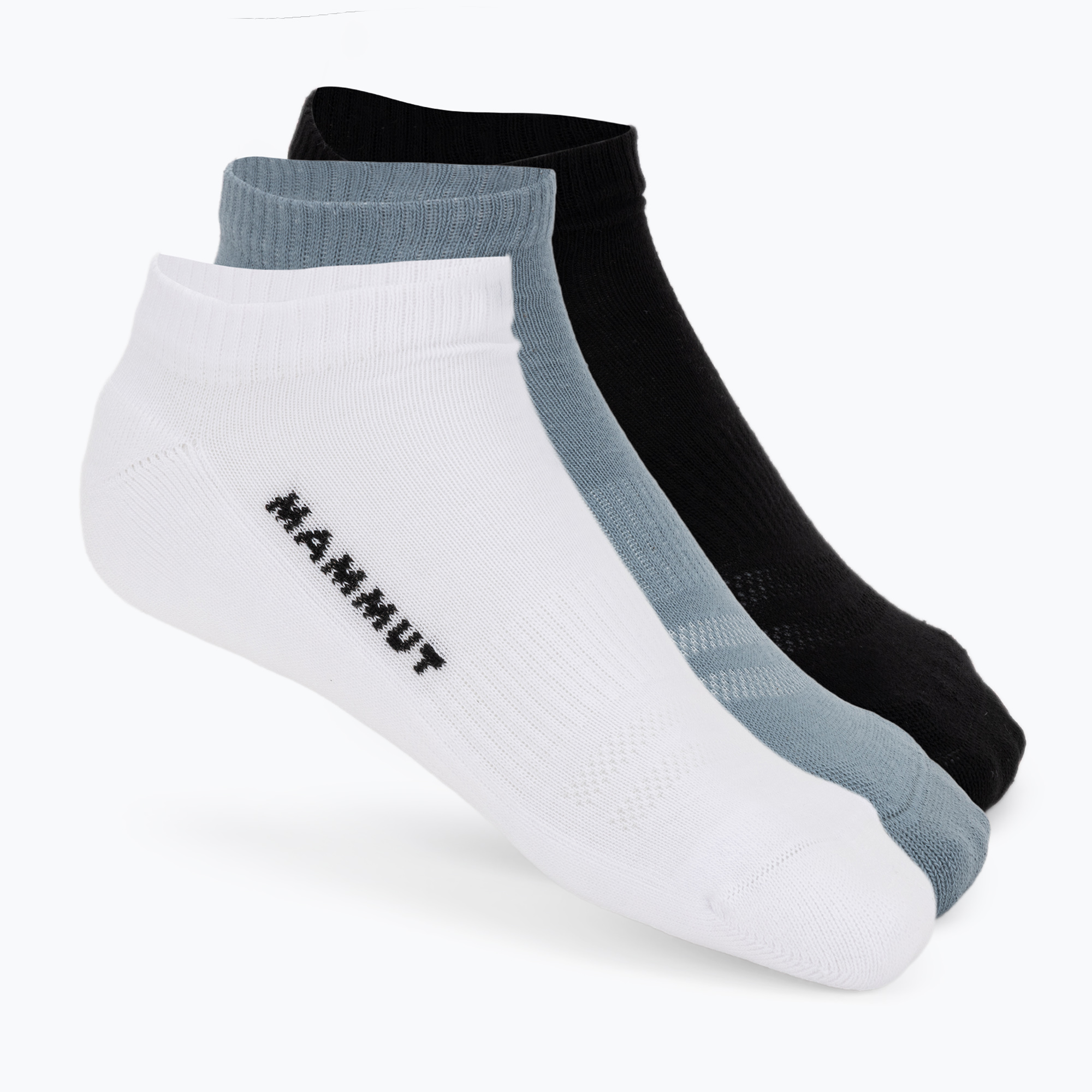 Чорапи Mammut Everyday Low 3 чифта black/strata/white