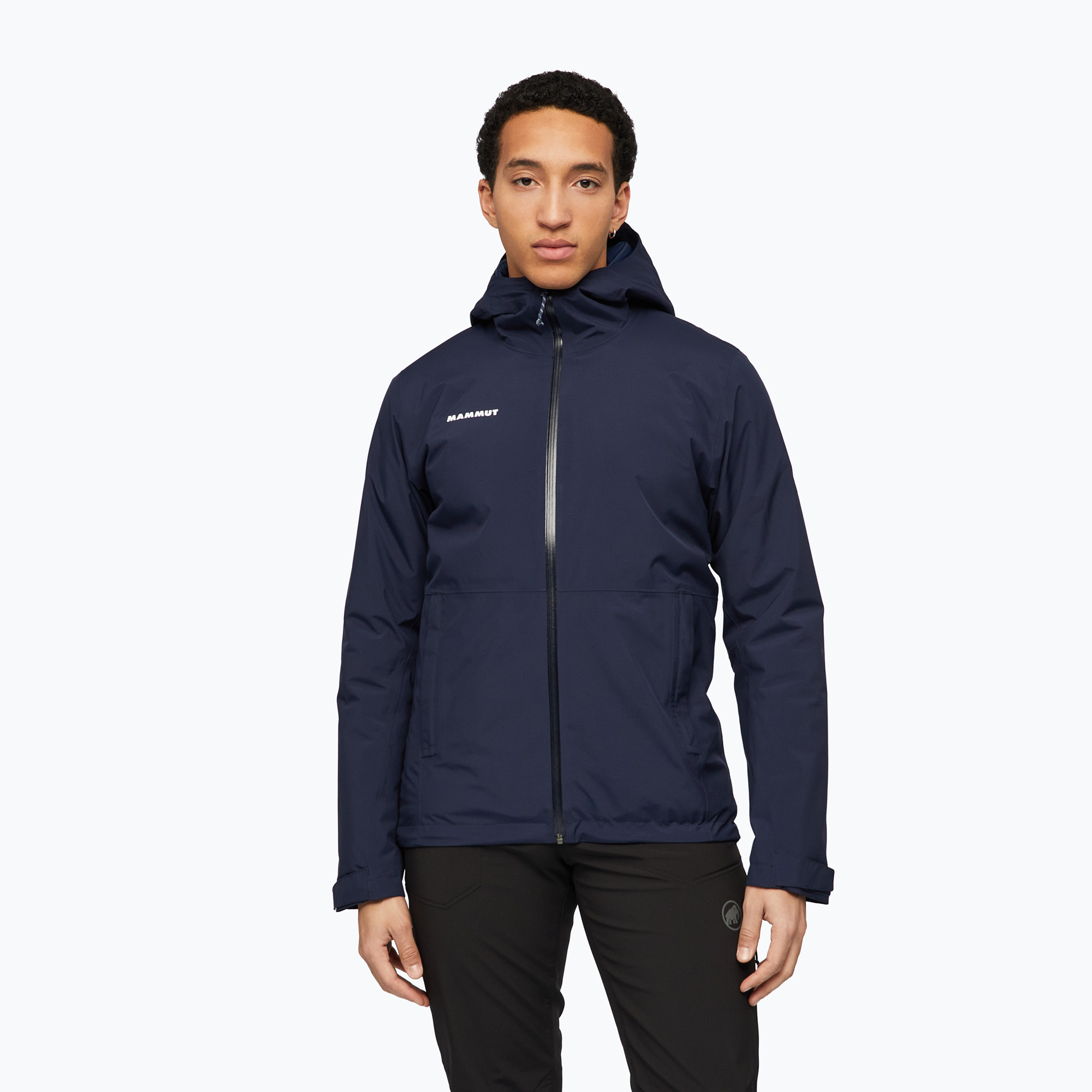 Мъжко яке за дъжд Mammut Linard HS Thermo Hooded Jacket Men marine