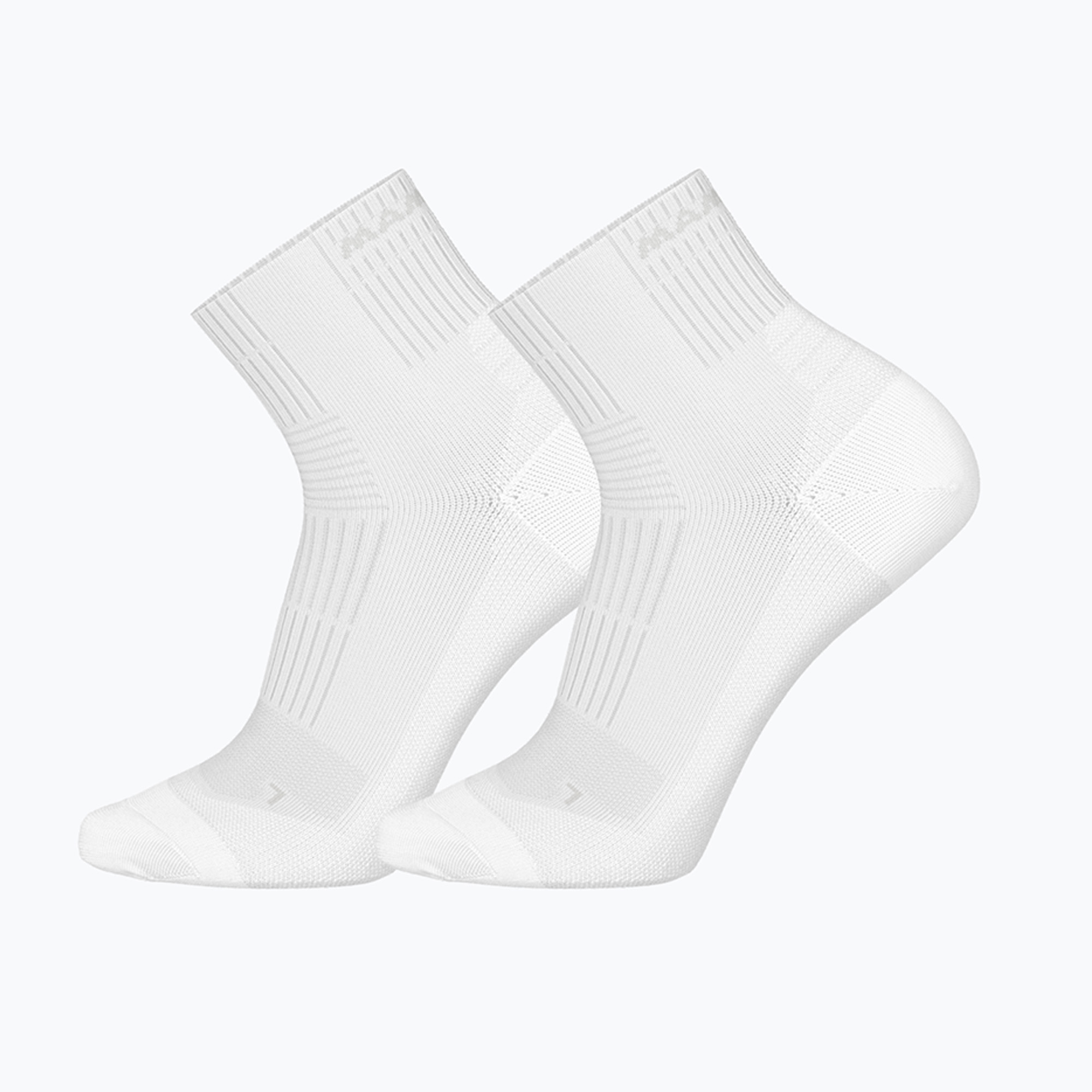 Чорапи Mammut Multisport Quarter Socks 2 pack white/white
