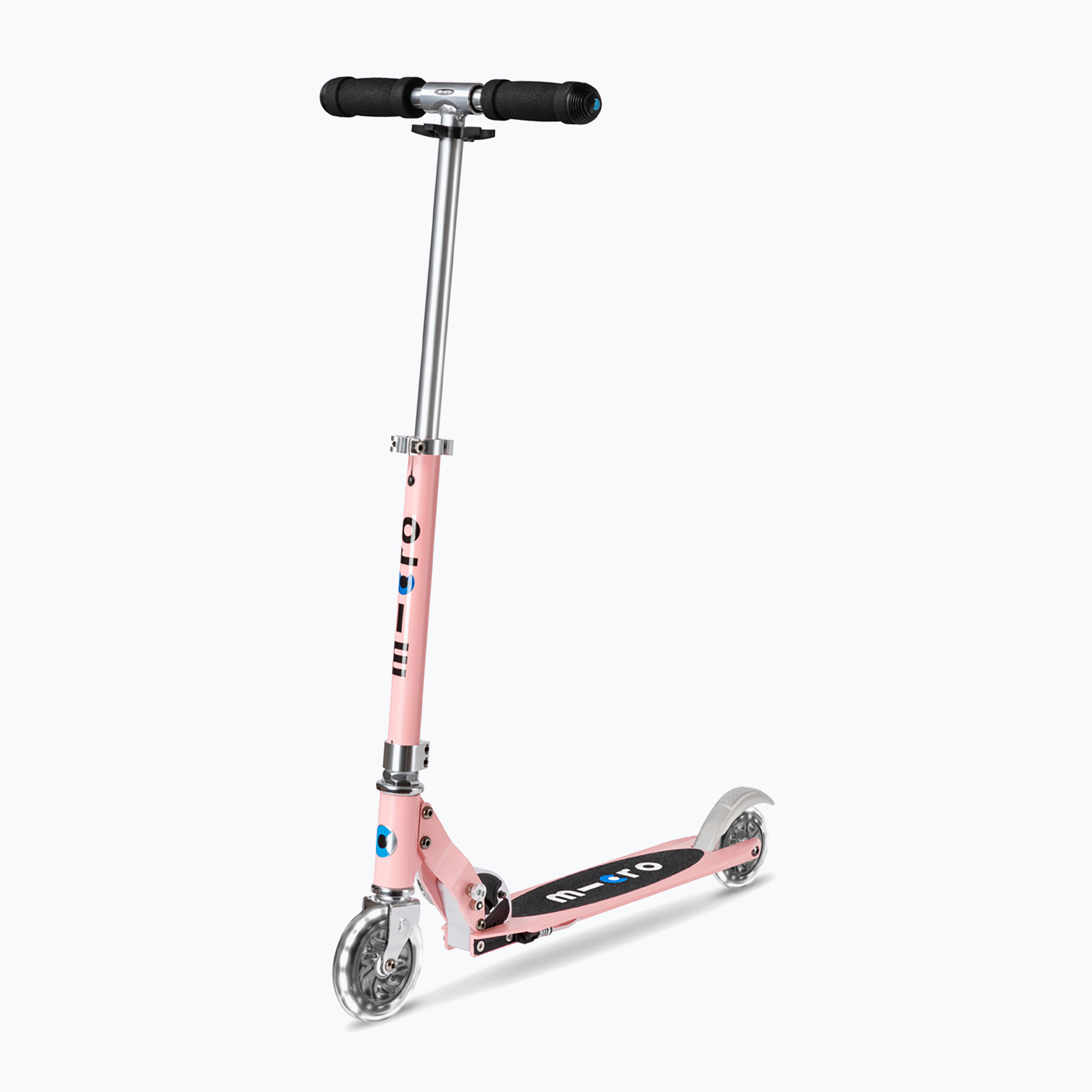 Hulajnoga miejska dziecięca Micro Sprite LED neon rose 