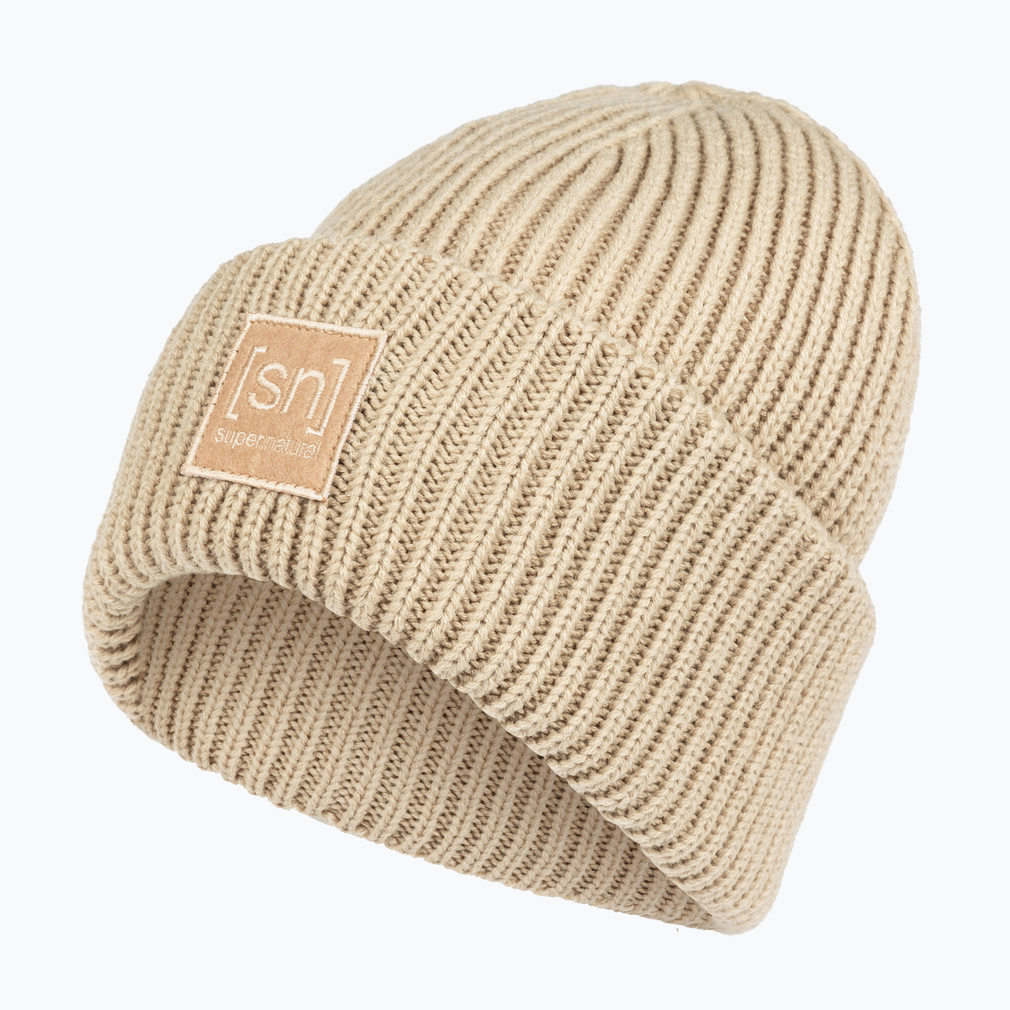 Zimná čiapka super.natural KriTeeini Beanie white pepper