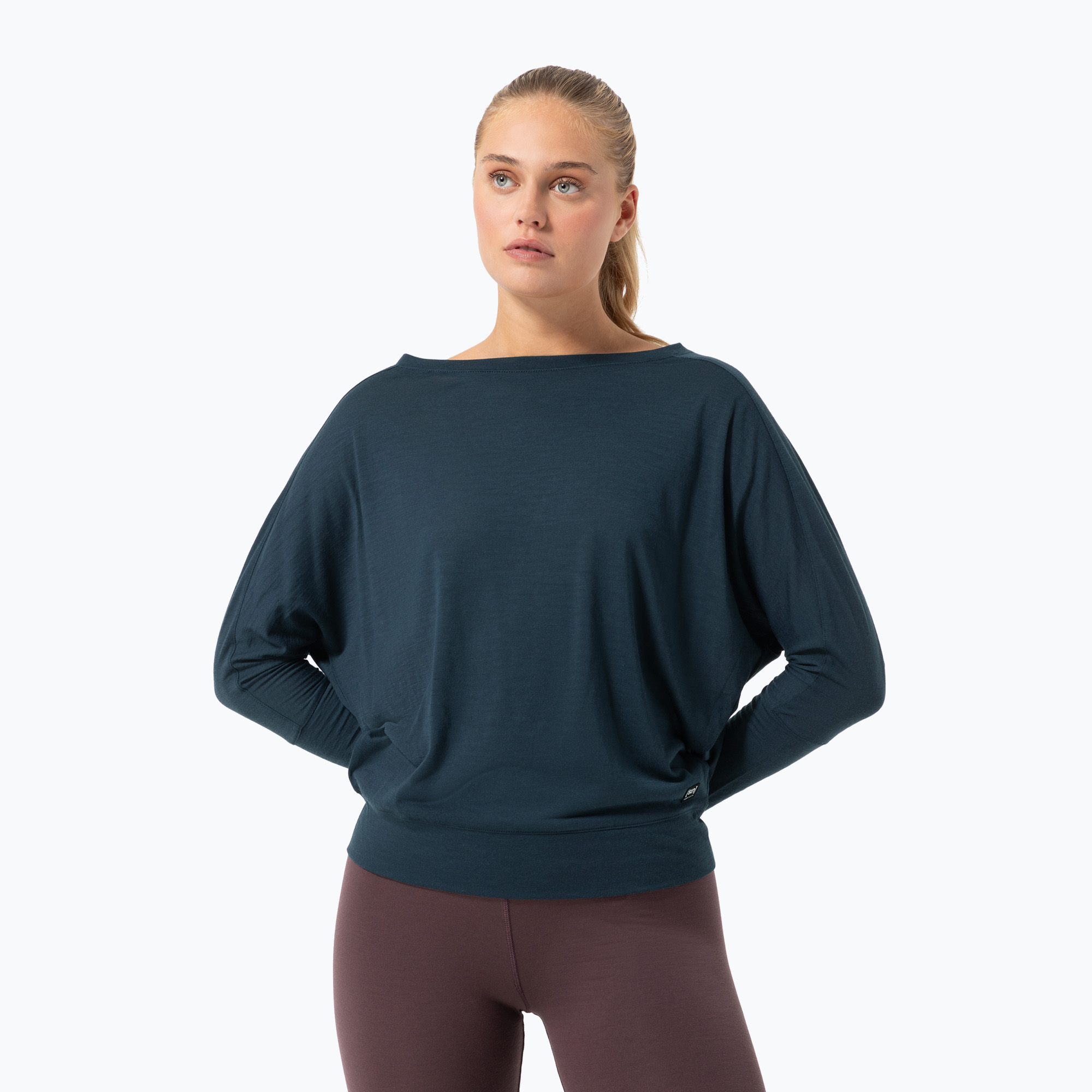 Longsleeve damski super.natural Kula Top blueberry 