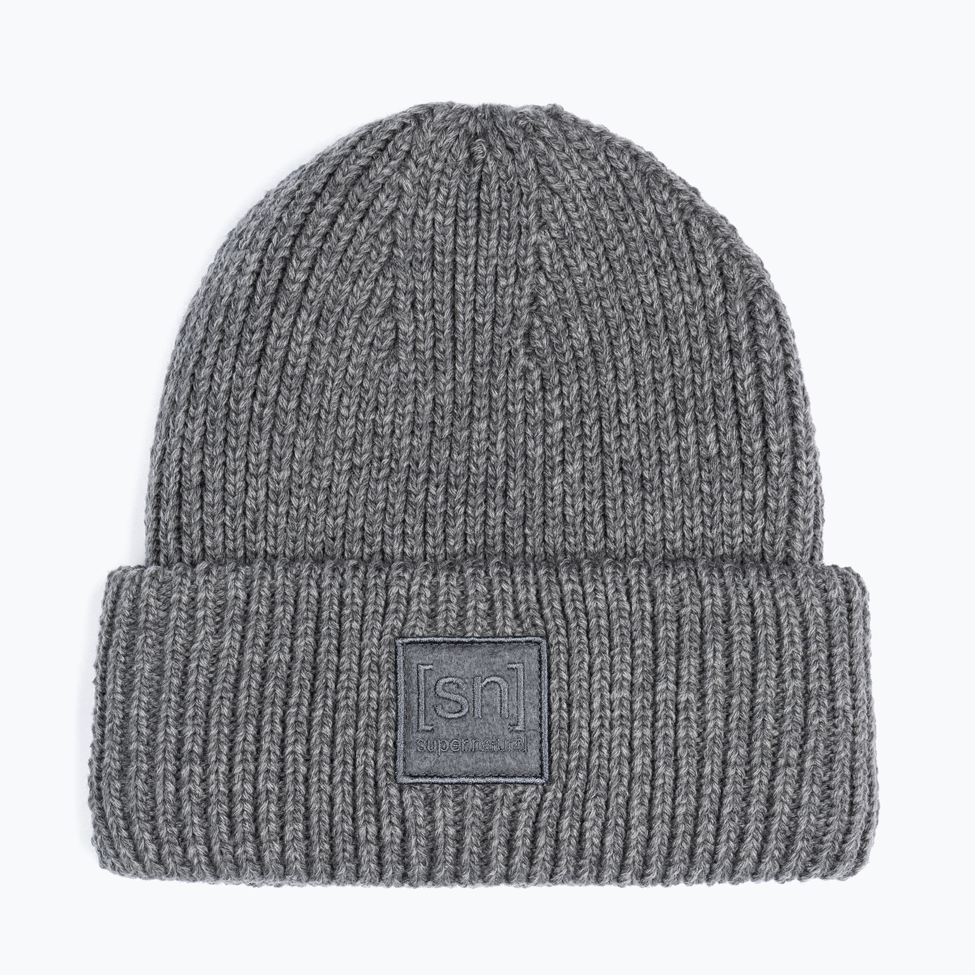 Зимна шапка super.natural KriTeeini Beanie cashmere grey melange