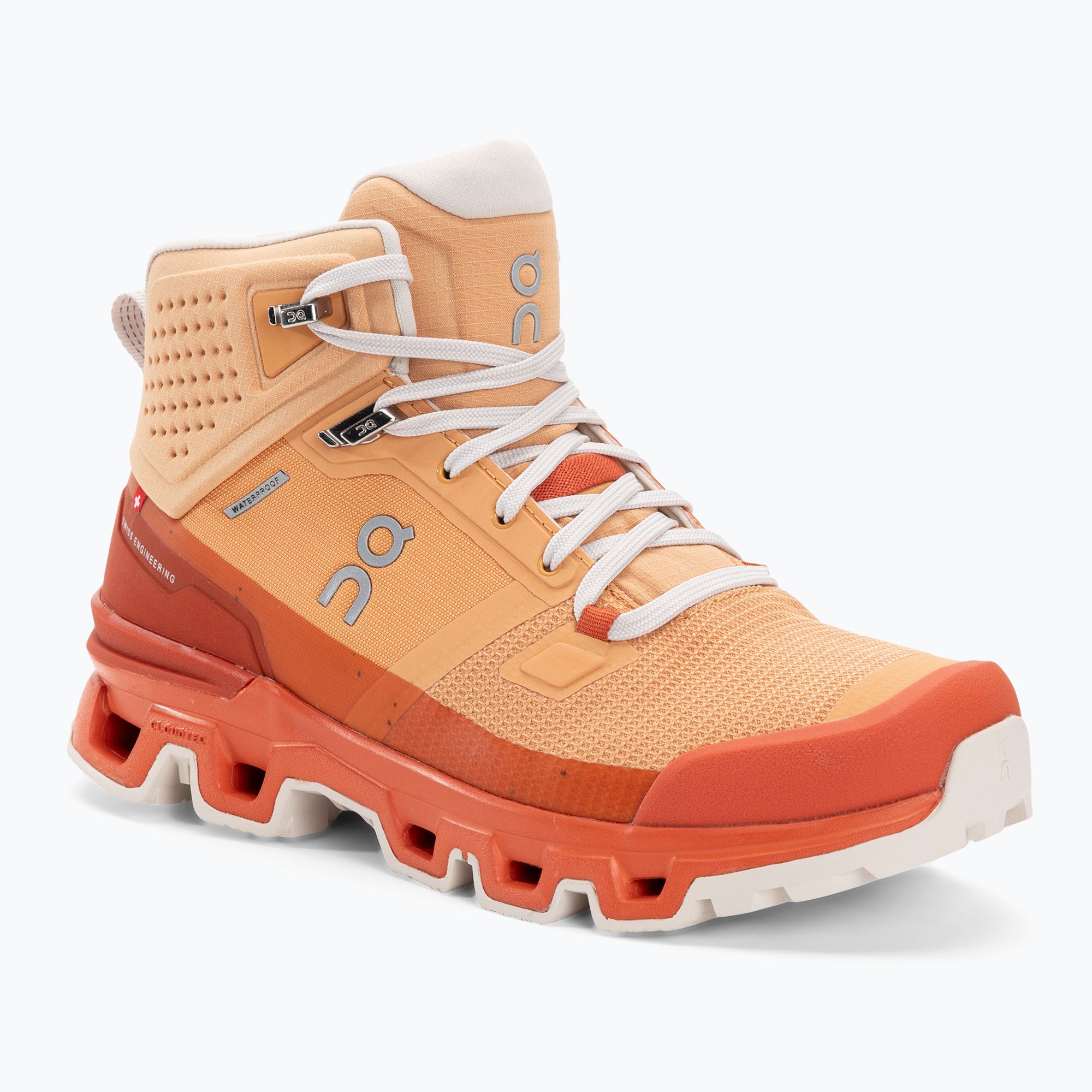 Buty turystyczne damskie On Running Cloudrock 2 Waterproof copper/flare 