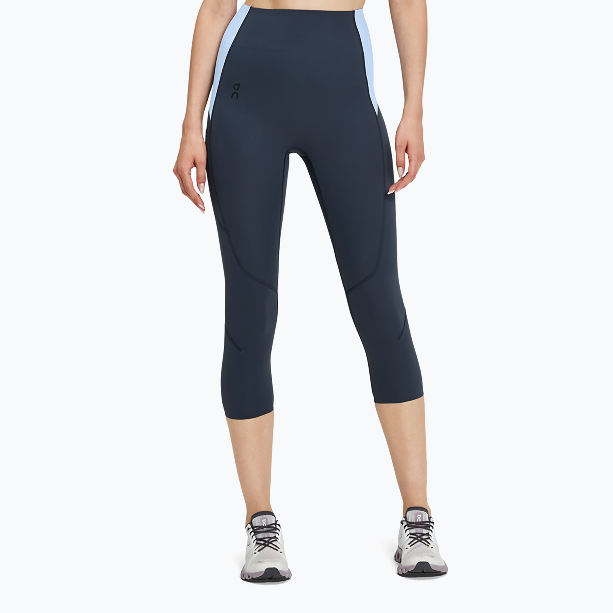 Legginsy damskie On Running Movement 3/4 navy/stratosphere 