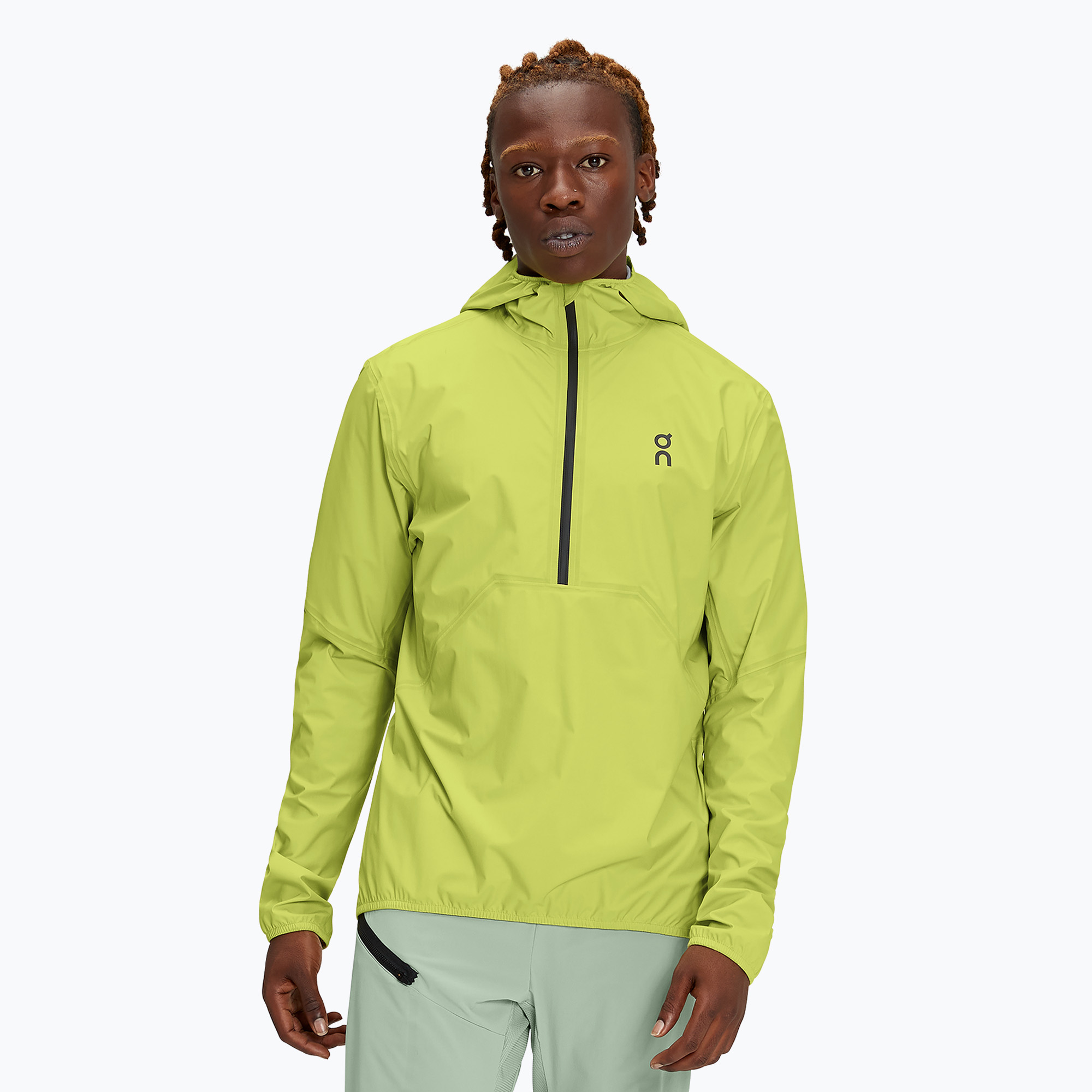Kurtka do biegania męska On Running Waterproof Anorak zest 