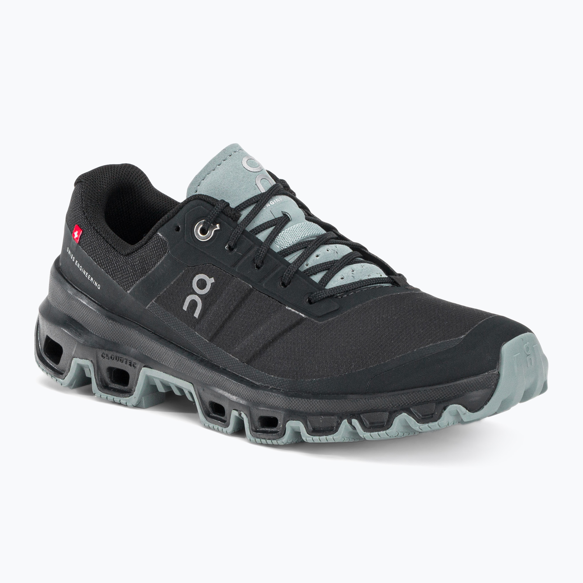Buty do biegania damskie On Running Cloudventure black/cobble 