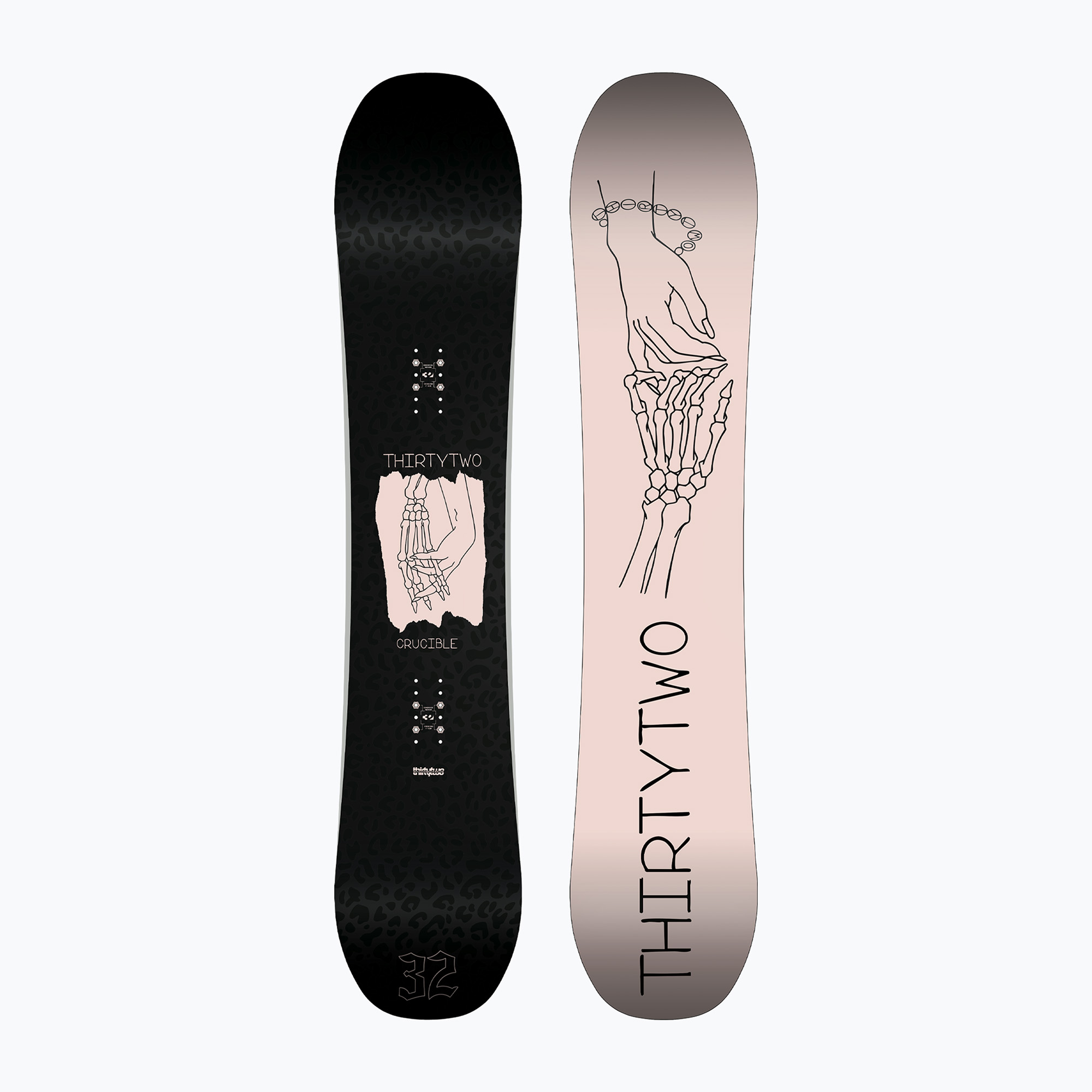 Дамска сноуборд дъска ThirtyTwo Crucible black