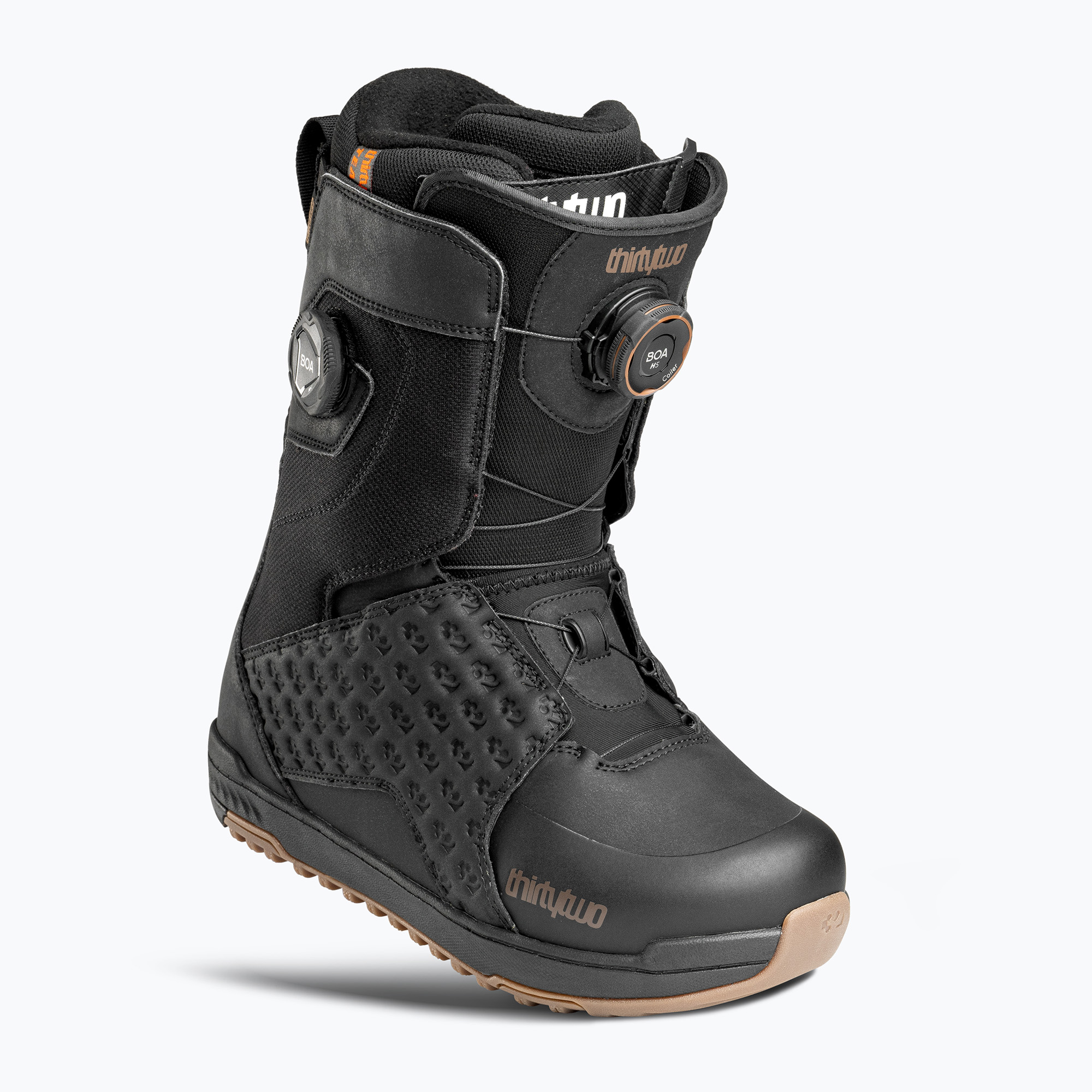 Мъжки сноуборд обувки ThirtyTwo Lashed Wide Double Boa black/black/gum