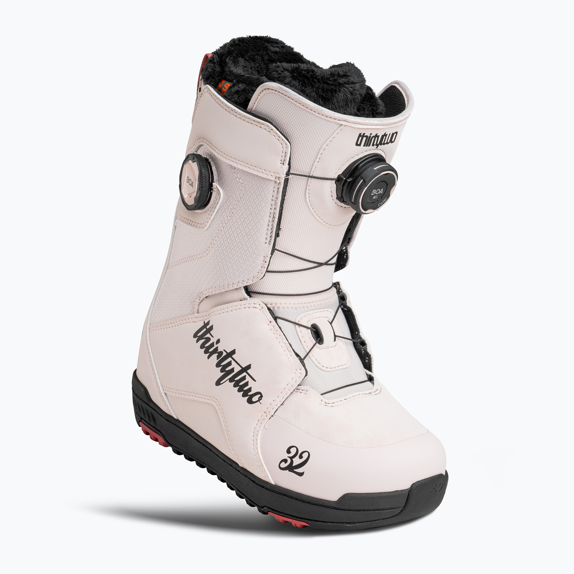 Дамски сноуборд обувки ThirtyTwo Lashed Double Boa pink