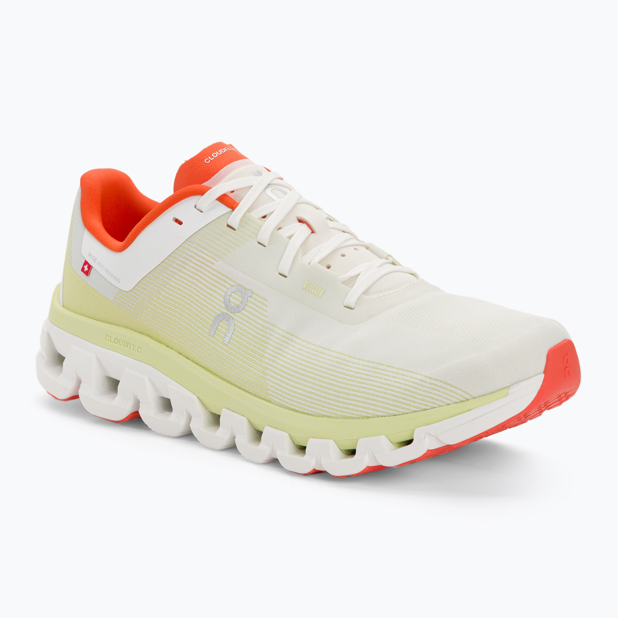 Buty do biegania męskie On Running Cloudflow 4 white/hay 